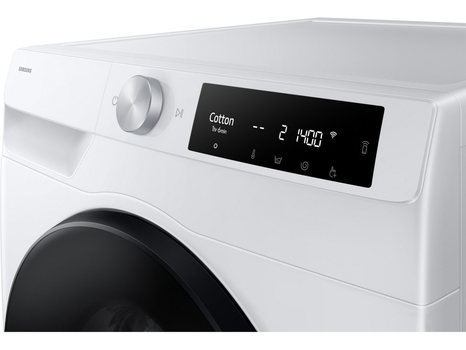 Samsung Vask/tørk AI Wash 9 kg (hvit) Kombinert vaskemaskin og tørketrommel