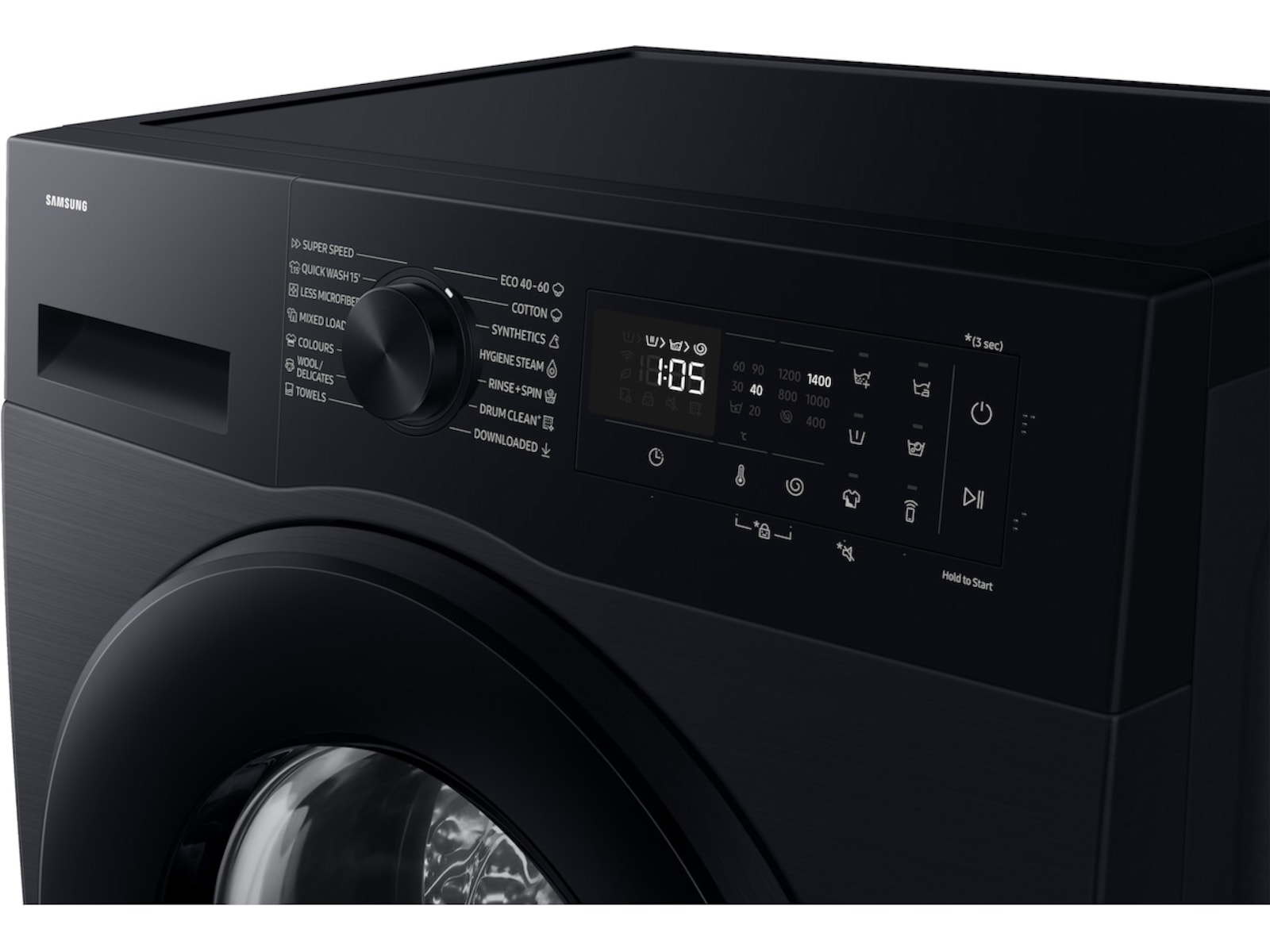 Samsung Vaskemaskin AI Ecobubble 9kg WW90DG5G34ABEE Vaskemaskin