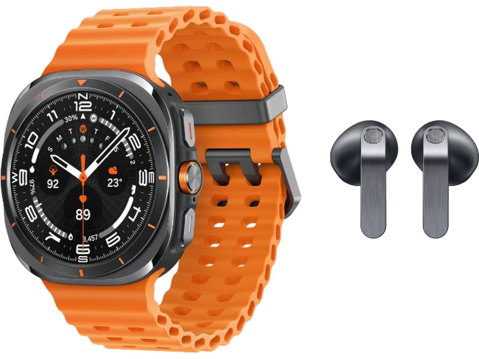 Samsung Galaxy Watch Ultra 2025 47mm GPS (titanium gray) Smartklokker