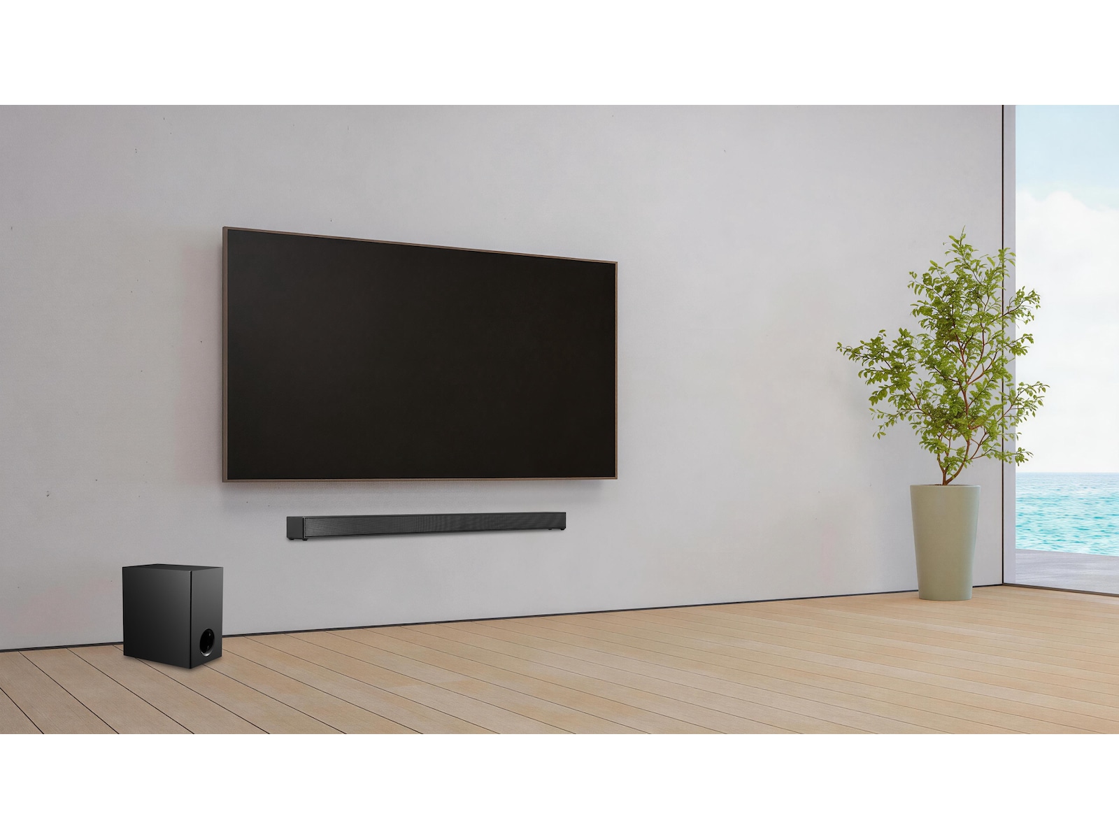 Andersson Soundbar CTS-W3000 2.1 240W trådløs sub Lydplanker