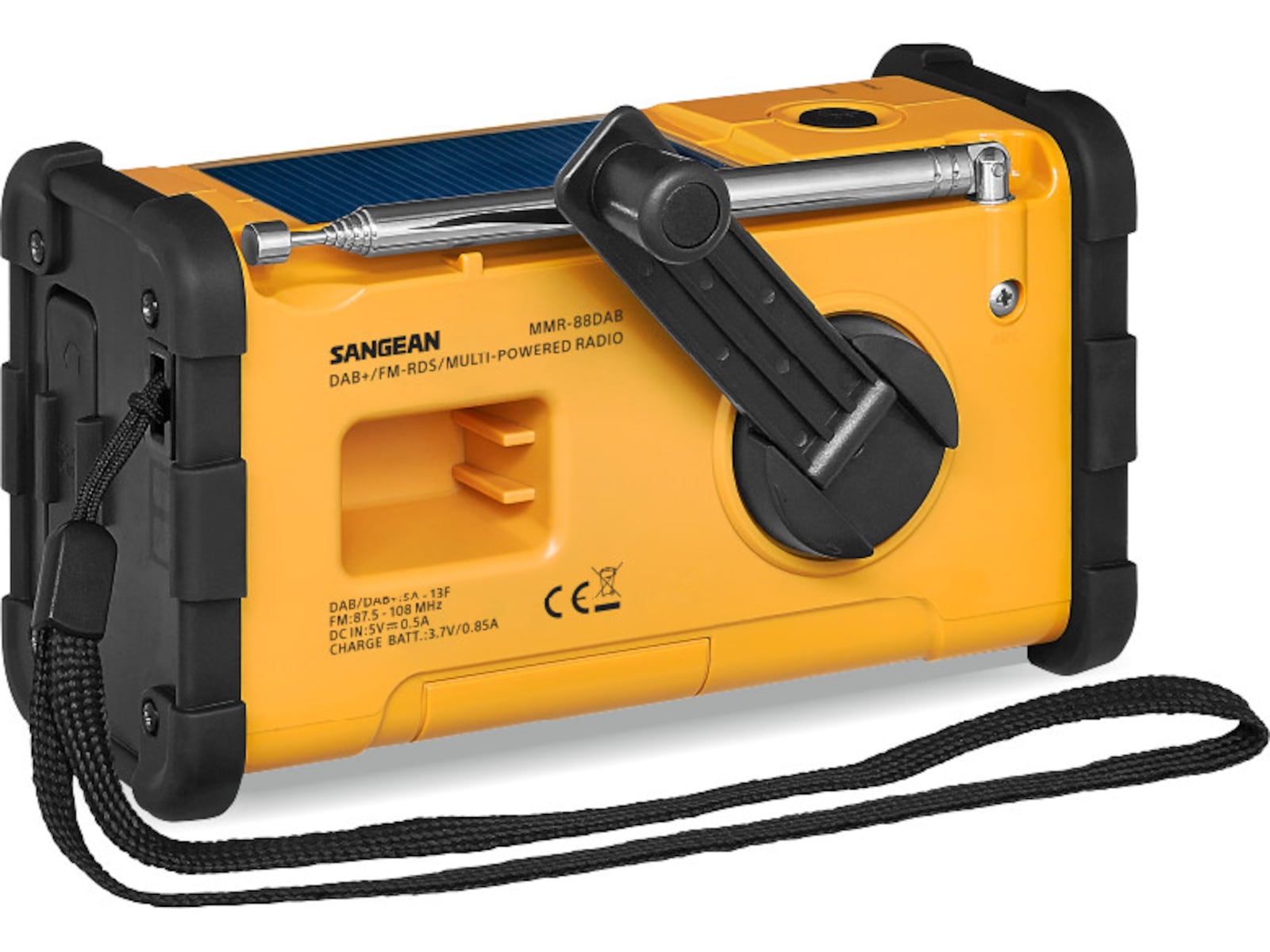 SANGEAN MMR-88 DAB (USB-C) radio Radio & musikkspillere