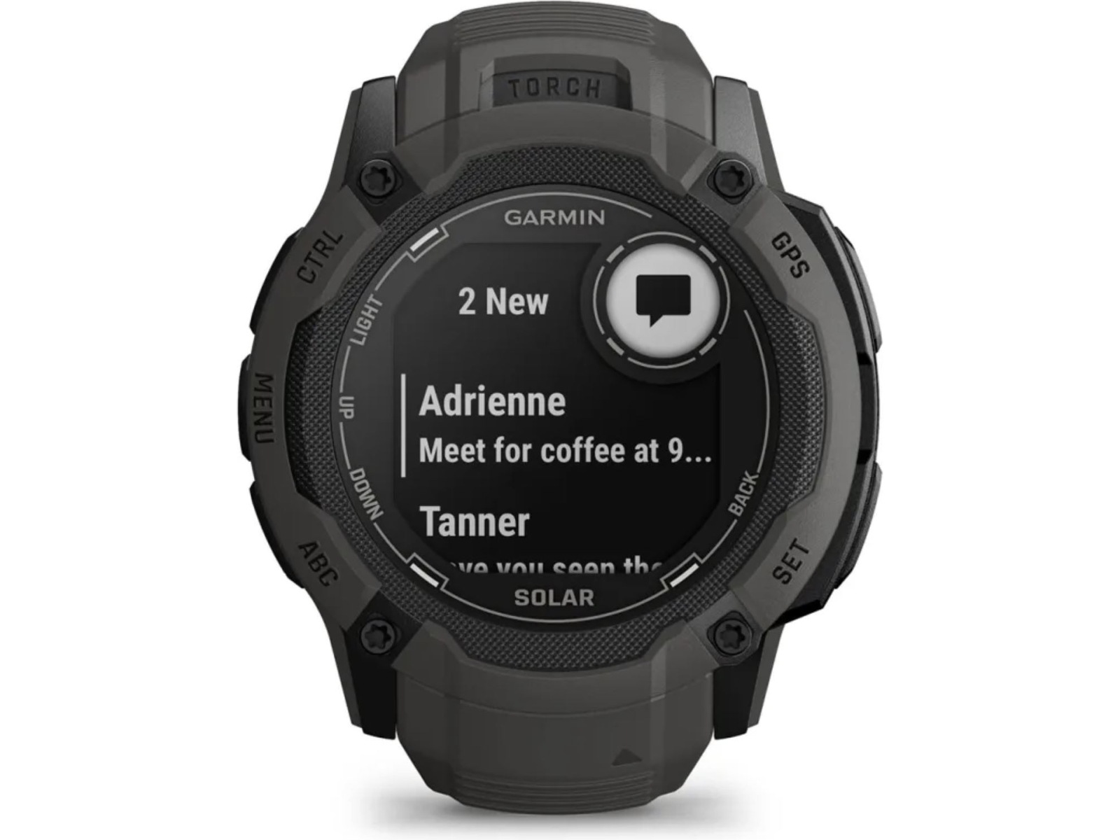 Garmin Instinct 2X Solar (grafitt) -B-Grade Demo klokker