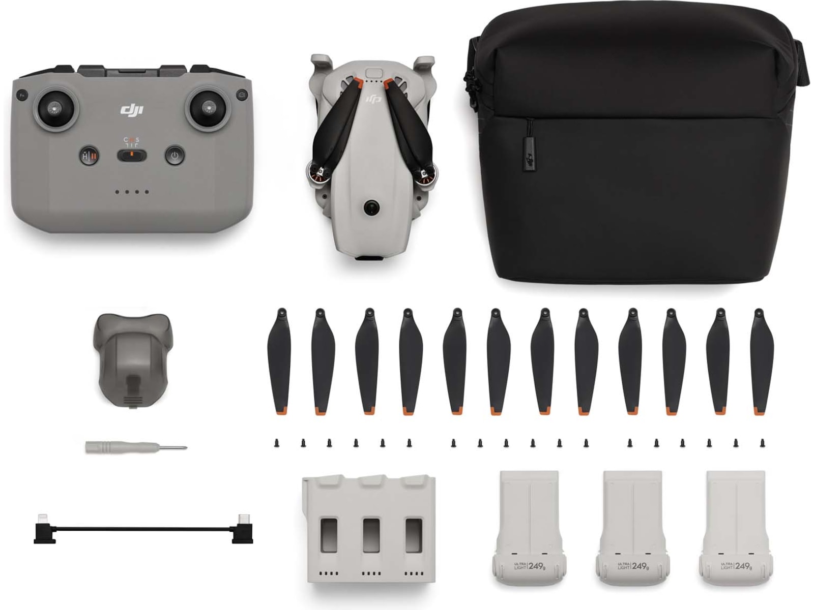DJI Lito 1 Fly More Combo kameradrone (DJI RC-N3) Droner