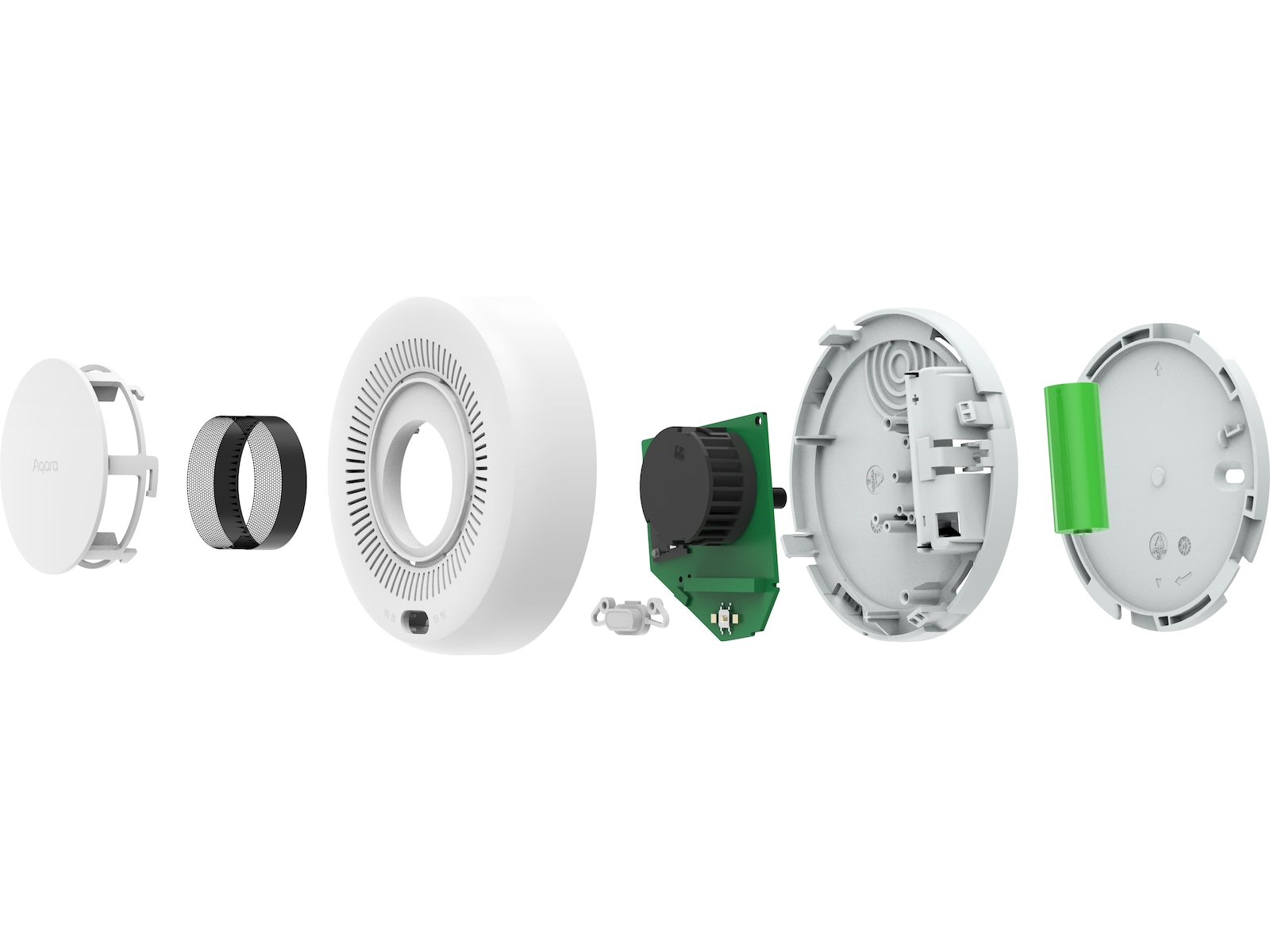 Aqara SD-S01D røykvarsler 3-pack Røykvarslerer
