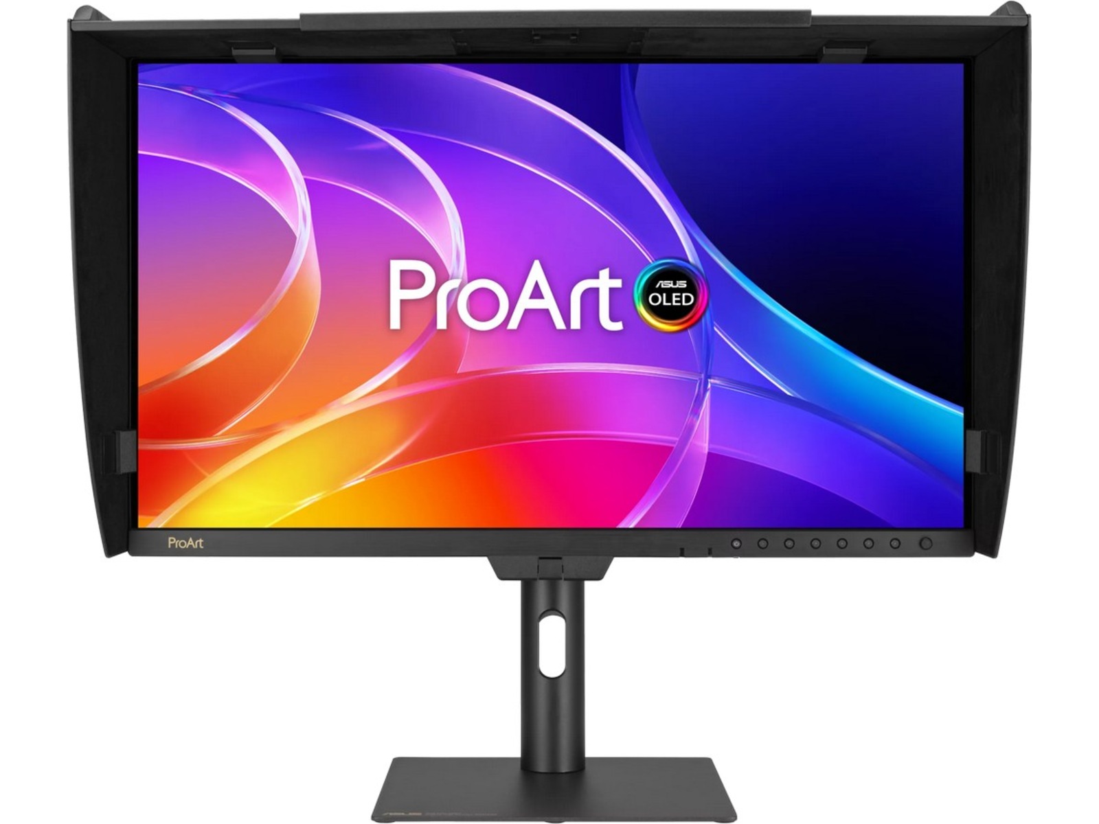 ASUS 27" 4K skjerm ProArt PA27USD 3840x2160 QD-OLED, 240 Hz, 0,1 ms, 1,5m:1, Calman-klar, 2x HDMI/DP/USB-C (96 W)
