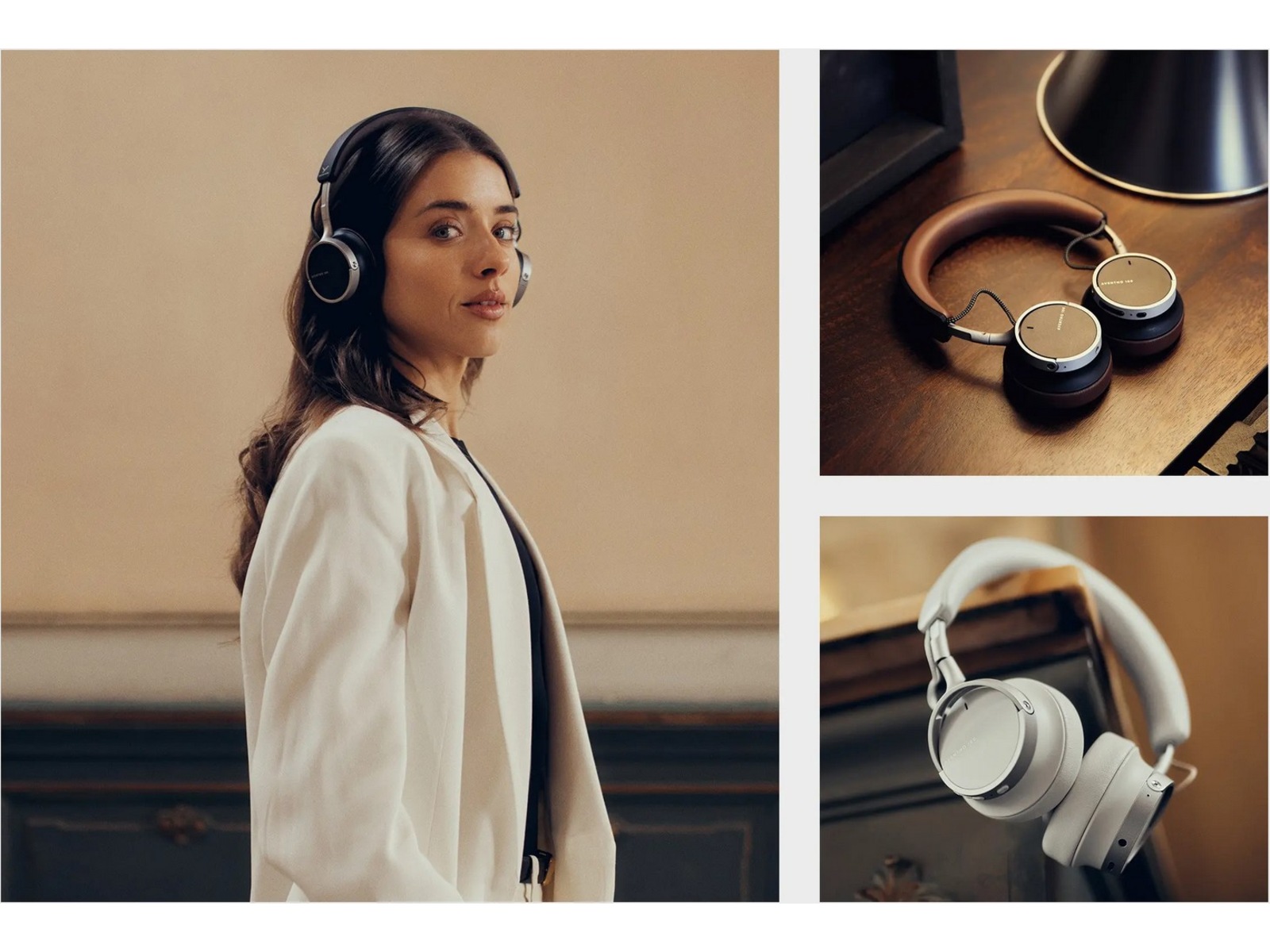 beyerdynamic Aventho 100 trådløse hodetelefoner, On-Ear (brun) Hodetelefoner