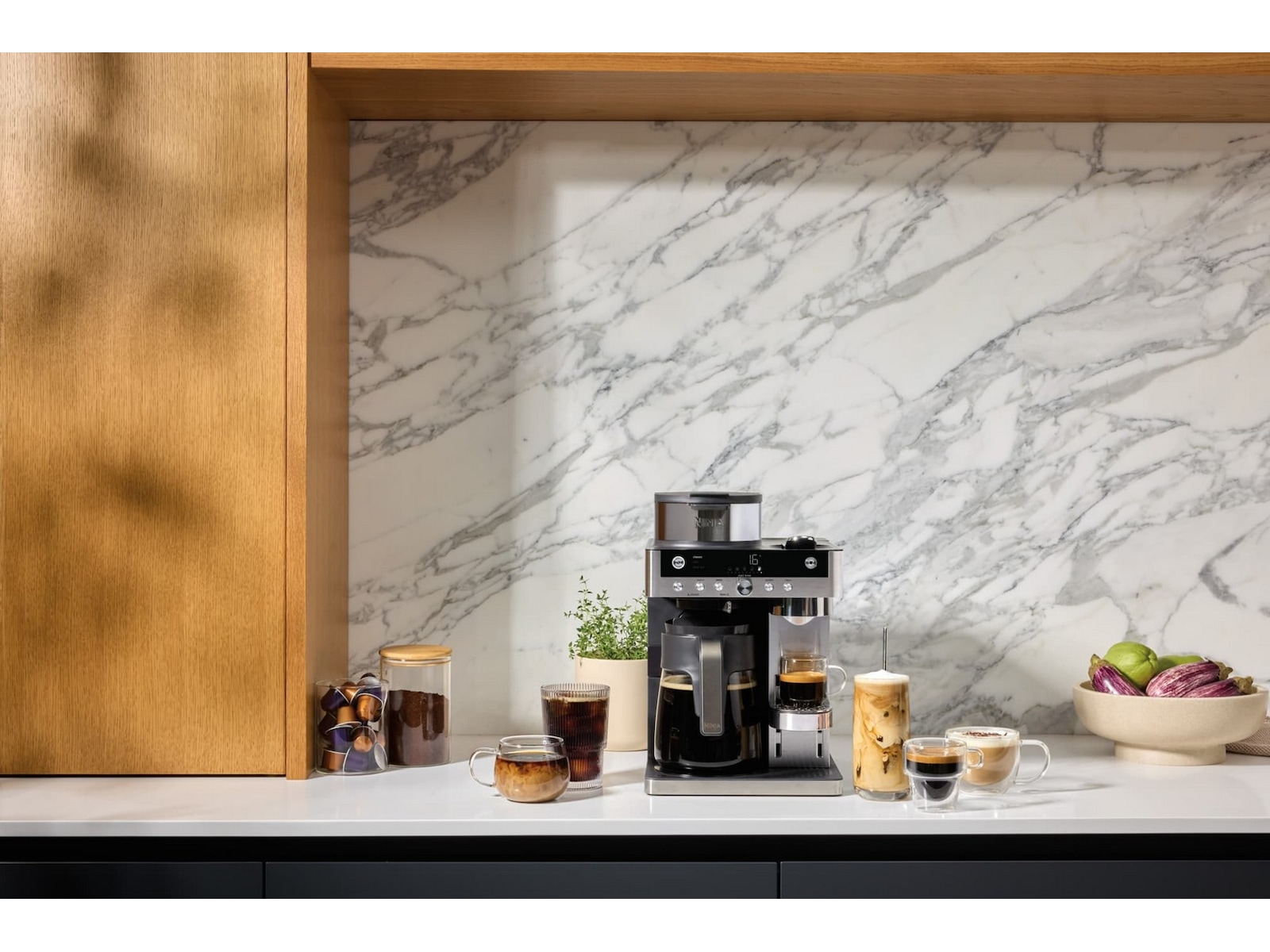 Ninja Prestige DualBrew System CFN802EU (sort) Kaffetraktere