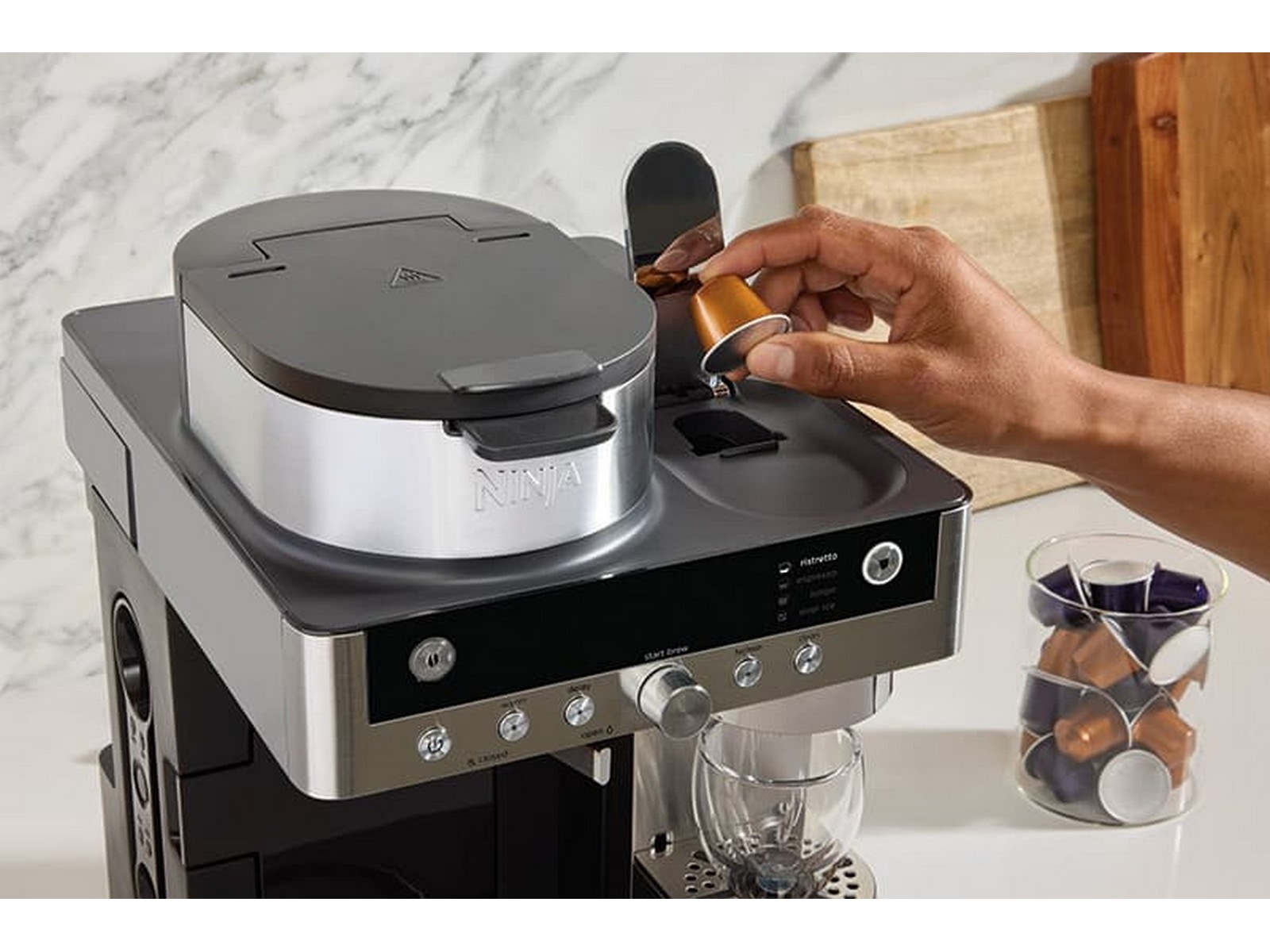 Ninja Prestige DualBrew System CFN802EU (sort) Kaffetraktere