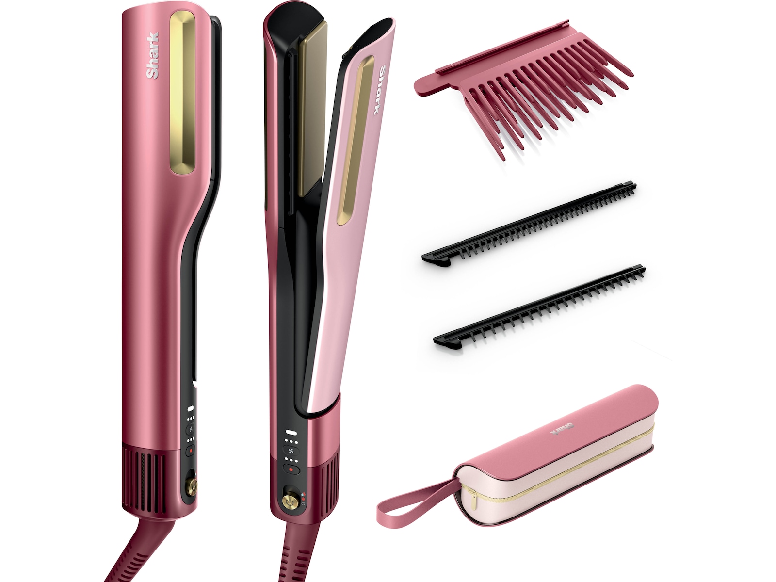 Shark HT401EUPK Silki Pro Straight rettetang (Pink) Hårpleie & styling