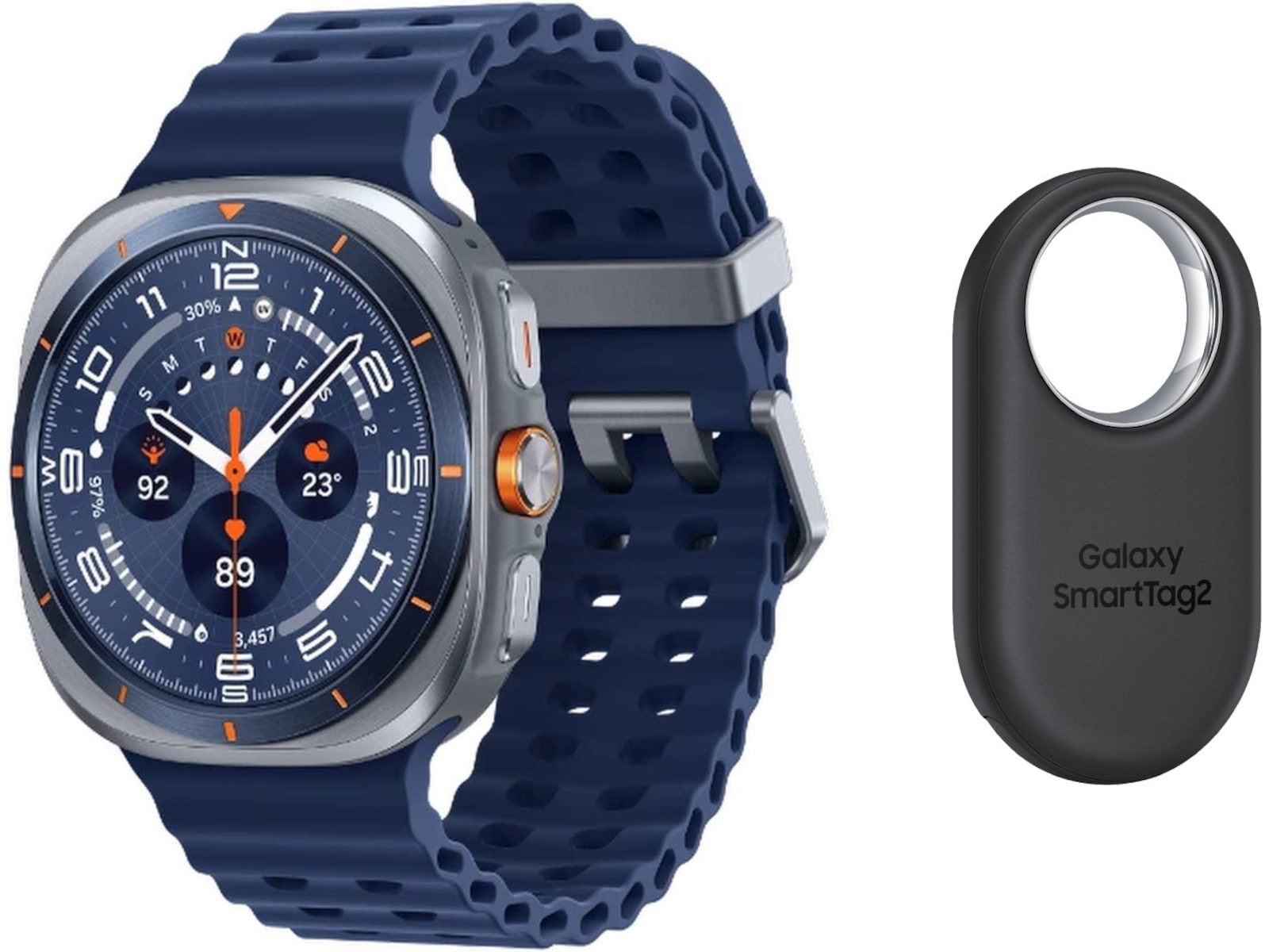 Samsung Galaxy Watch Ultra 2025 47mm GPS (titanium blue) Smartklokker