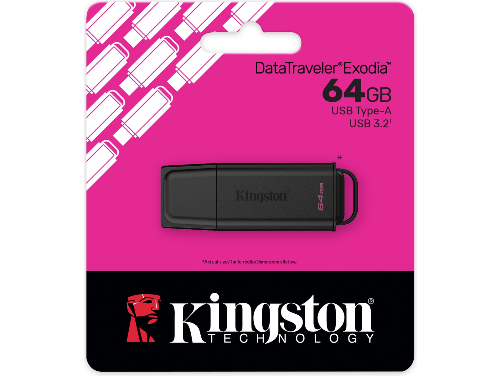 Kingston DataTraveler Exodia 64GB minnepenn Minnepenn / USB