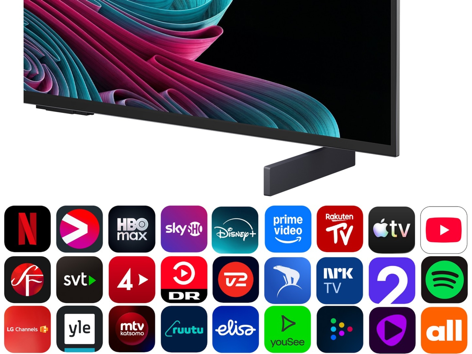 LG 42" C65 OLED Evo Smart TV (2026) 20 - 49 tommer TV