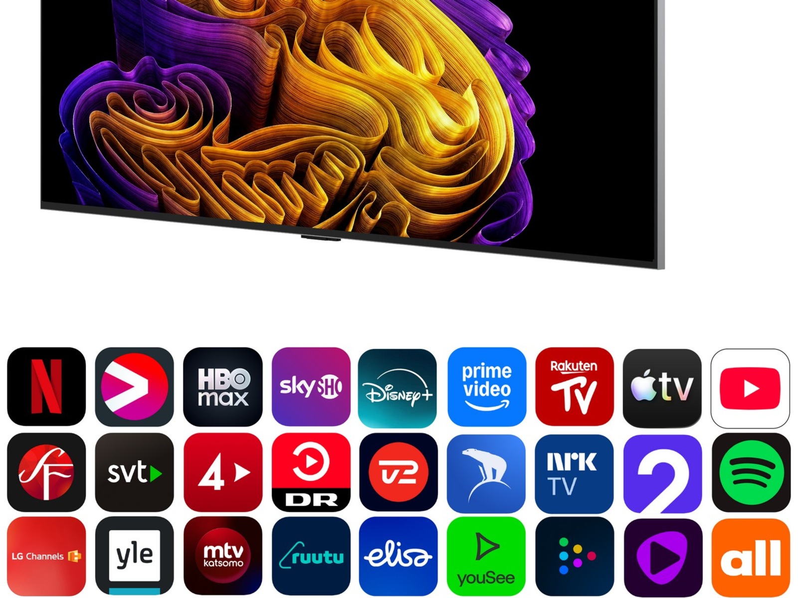 LG 83" G64 OLED evo 4K Smart TV (2026) Over 80 tommer TV