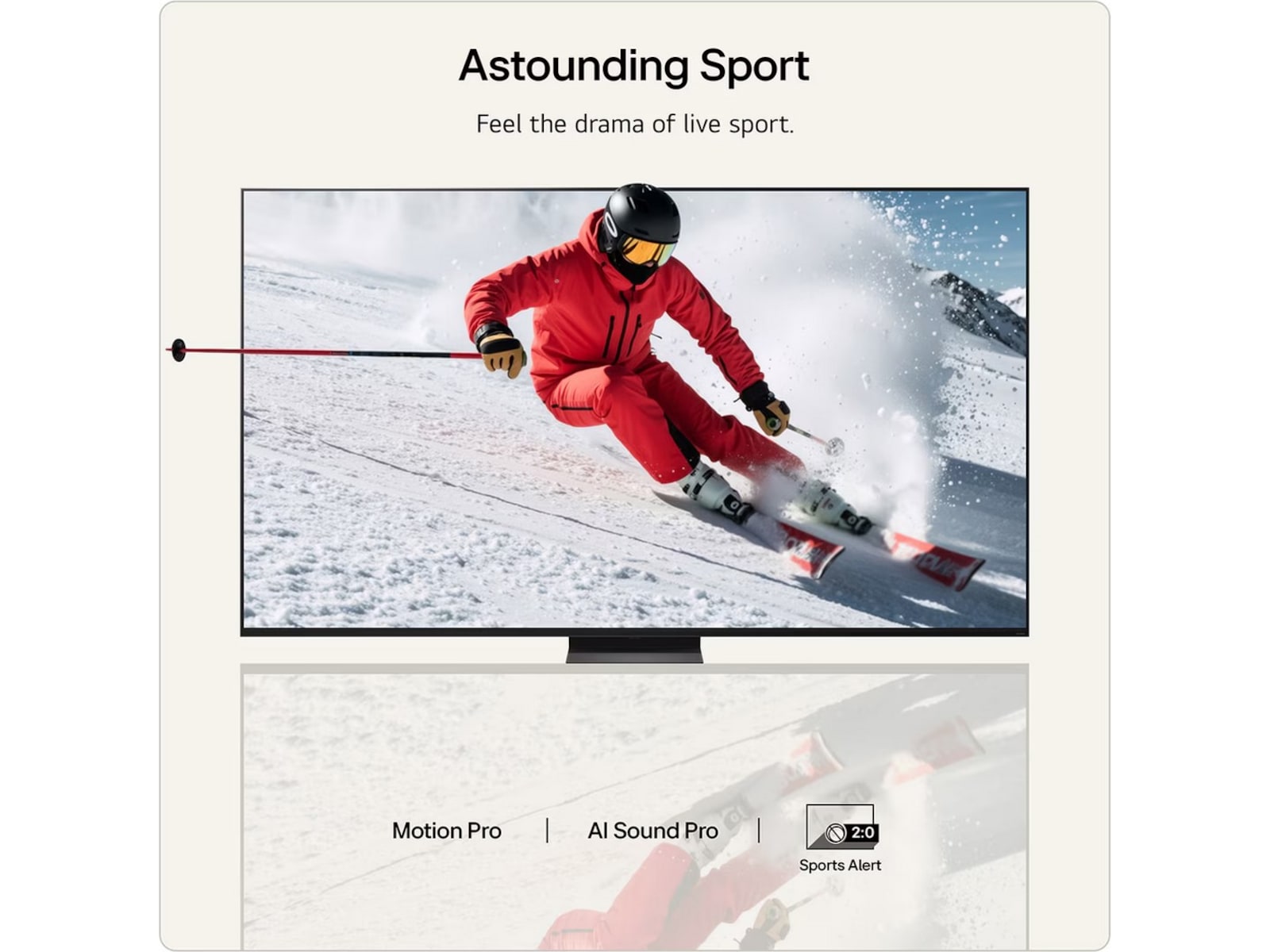 LG 100'' QNED evo AI 87B6 MiniLED 4K TV (2026) Over 80 tommer TV