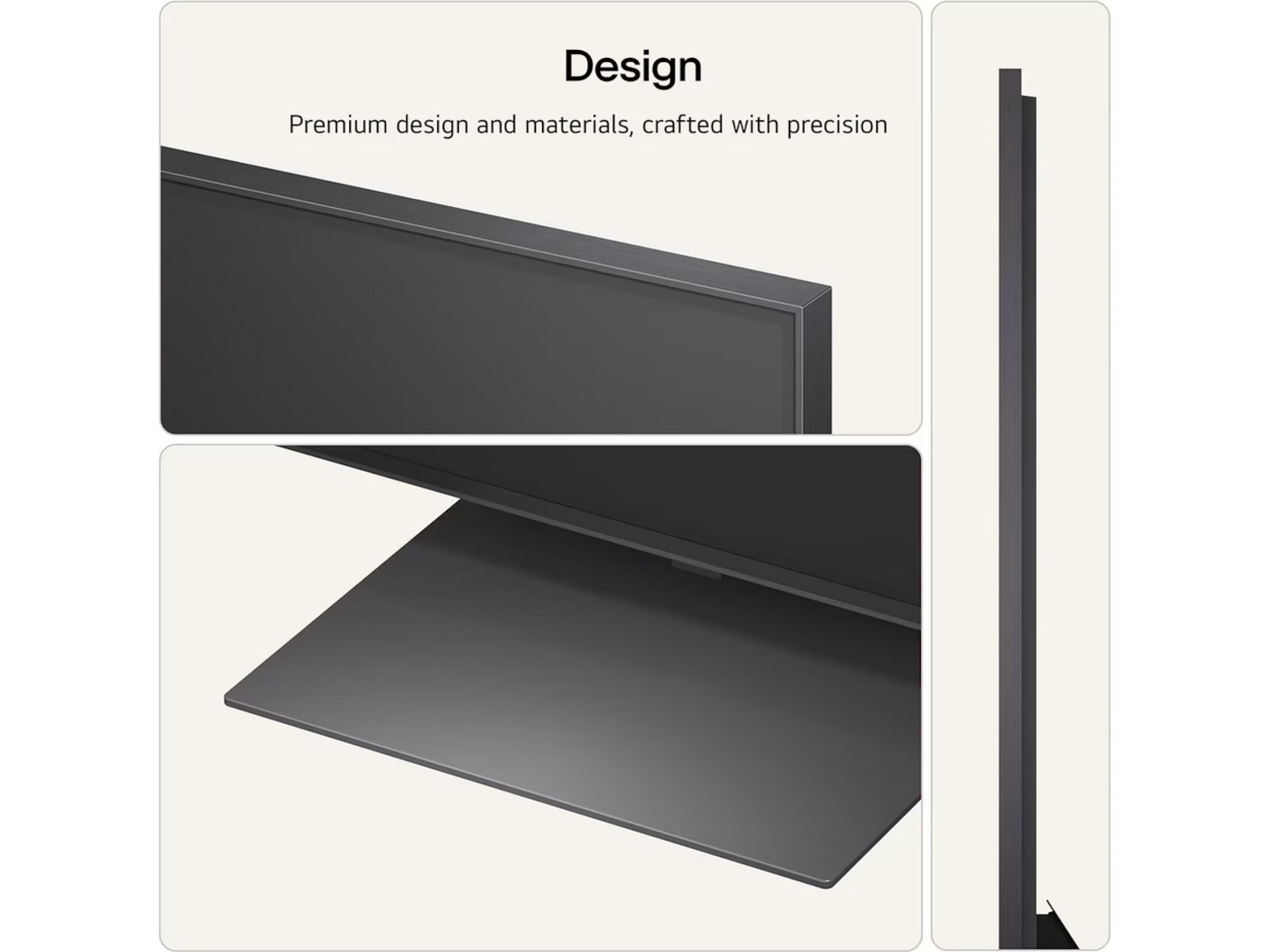 LG 100'' QNED evo AI 87B6 MiniLED 4K TV (2026) Over 80 tommer TV
