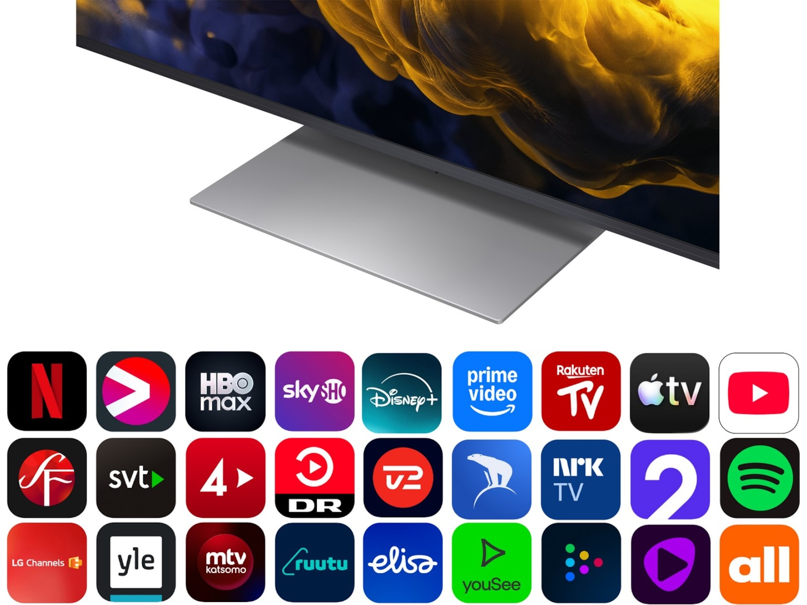 LG 86" QNED86 Evo MiniLED 4k Smart TV (2026) Over 80 tommer TV