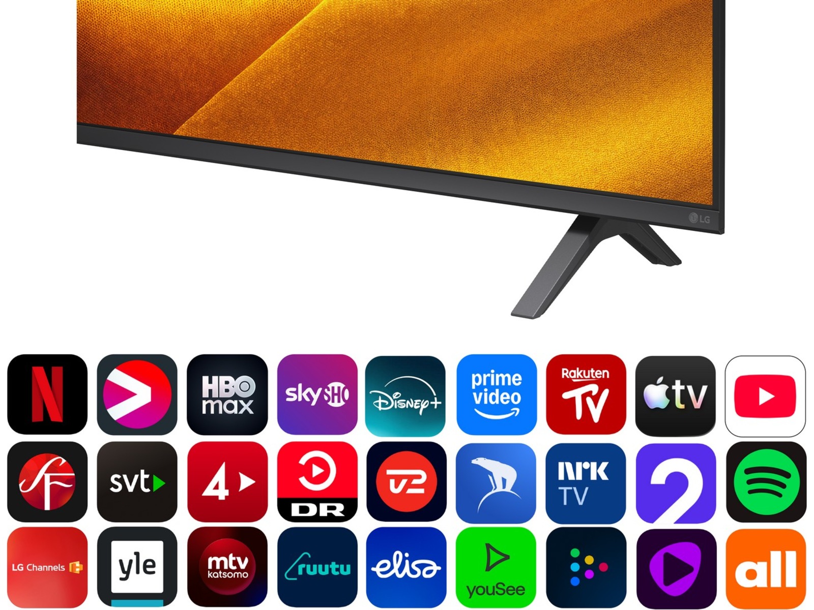 LG 55" NU90 Nano UHD Smart TV (2026) 50 - 59 tommer TV