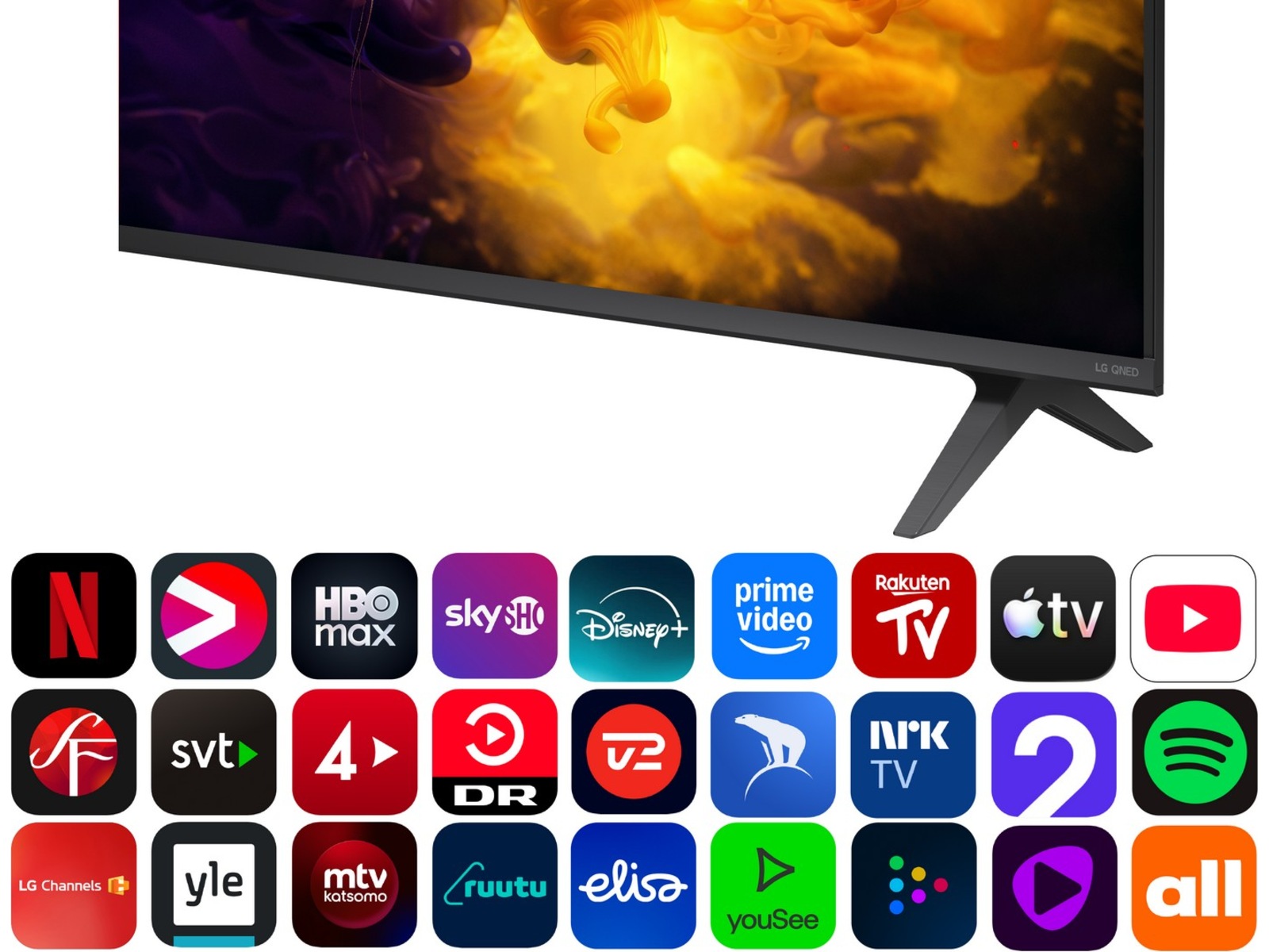 LG 50" QQNED70 MiniLED 4K Smart TV (2026) 50 - 59 tommer TV