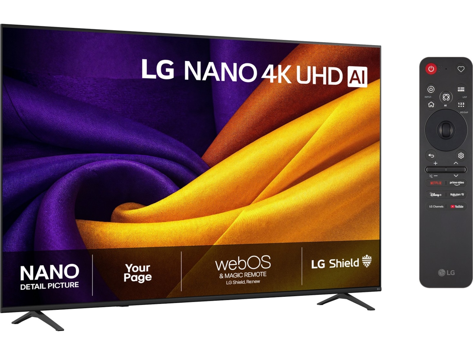 LG 75" NU90 Nano UHD Smart TV (2026) 70 - 79 tommer TV