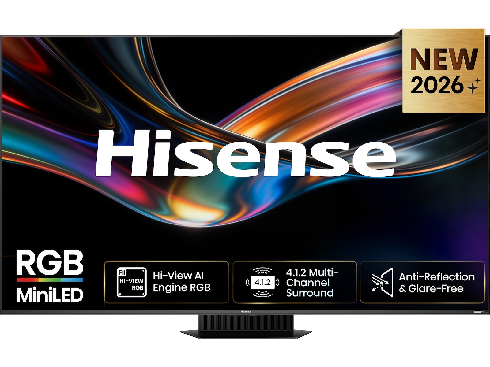 Hisense 85" UR9S RGB MiniLED 4K Smart TV (2026) Over 80 tommer TV