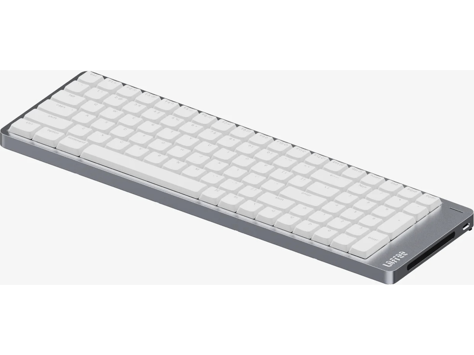 Lofree Flow 2 100 Kailh Void Silent Gamingtastatur (hvit) Gamingtastatur