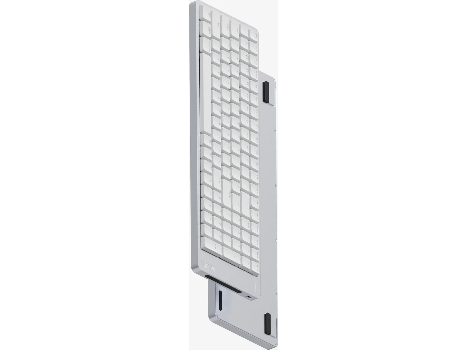 Lofree Flow 2 100 Kailh Void Silent Gamingtastatur (hvit) Gamingtastatur