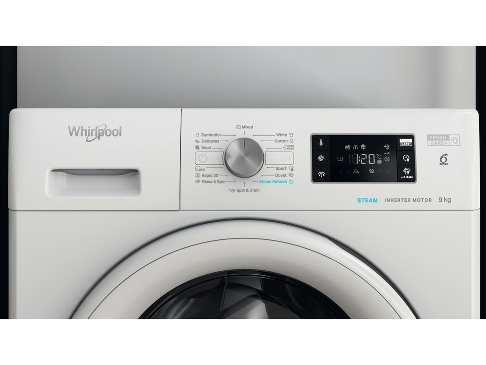 Whirlpool FFB 9458 WV EE Vaskemaskin (hvit) -B-Grade Demo vask & tørk