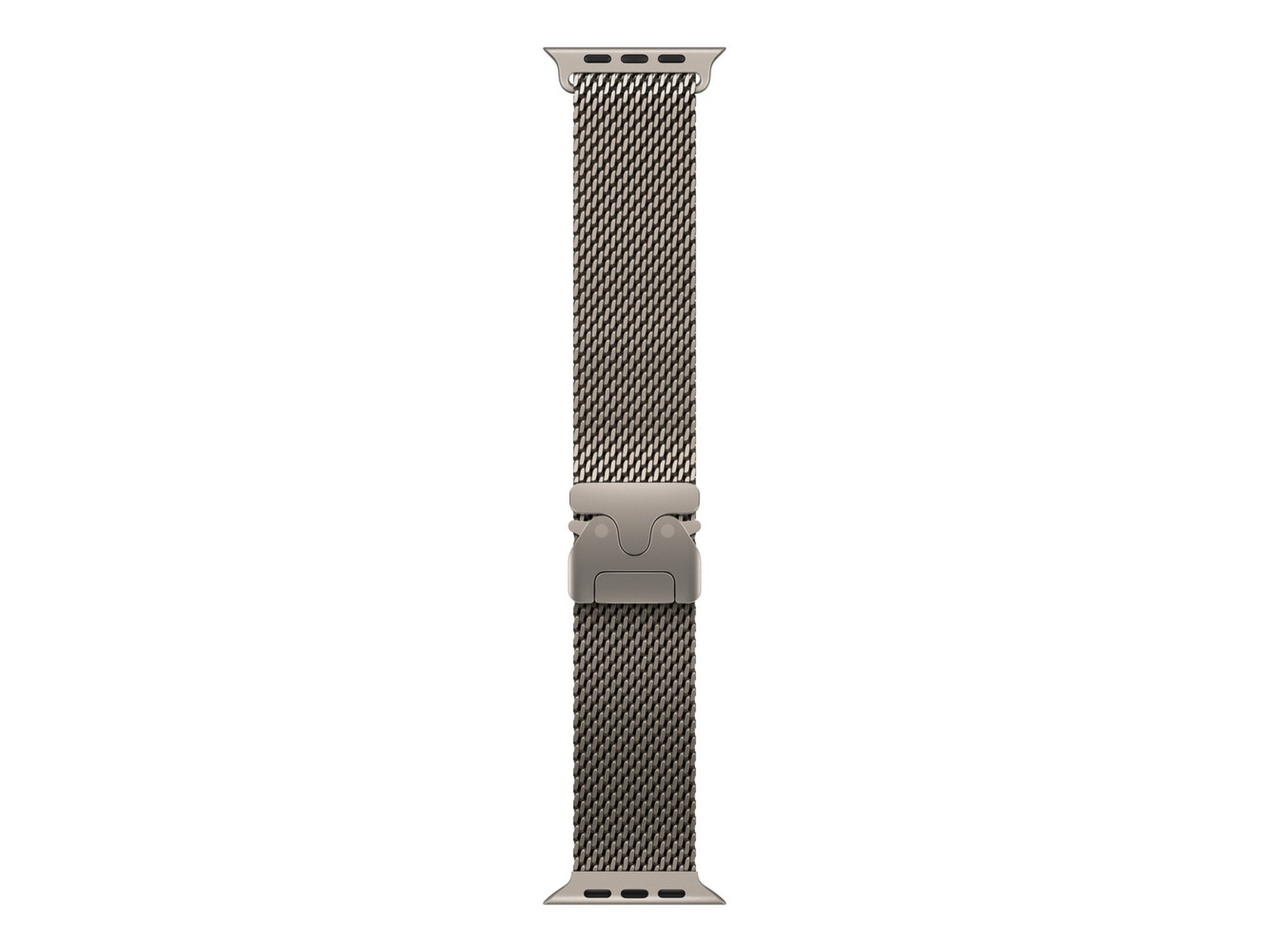 Apple Watch 49mm Milanese Loop (natural titanium) -B-Grade Demo tilbehør til mobiler & klokker