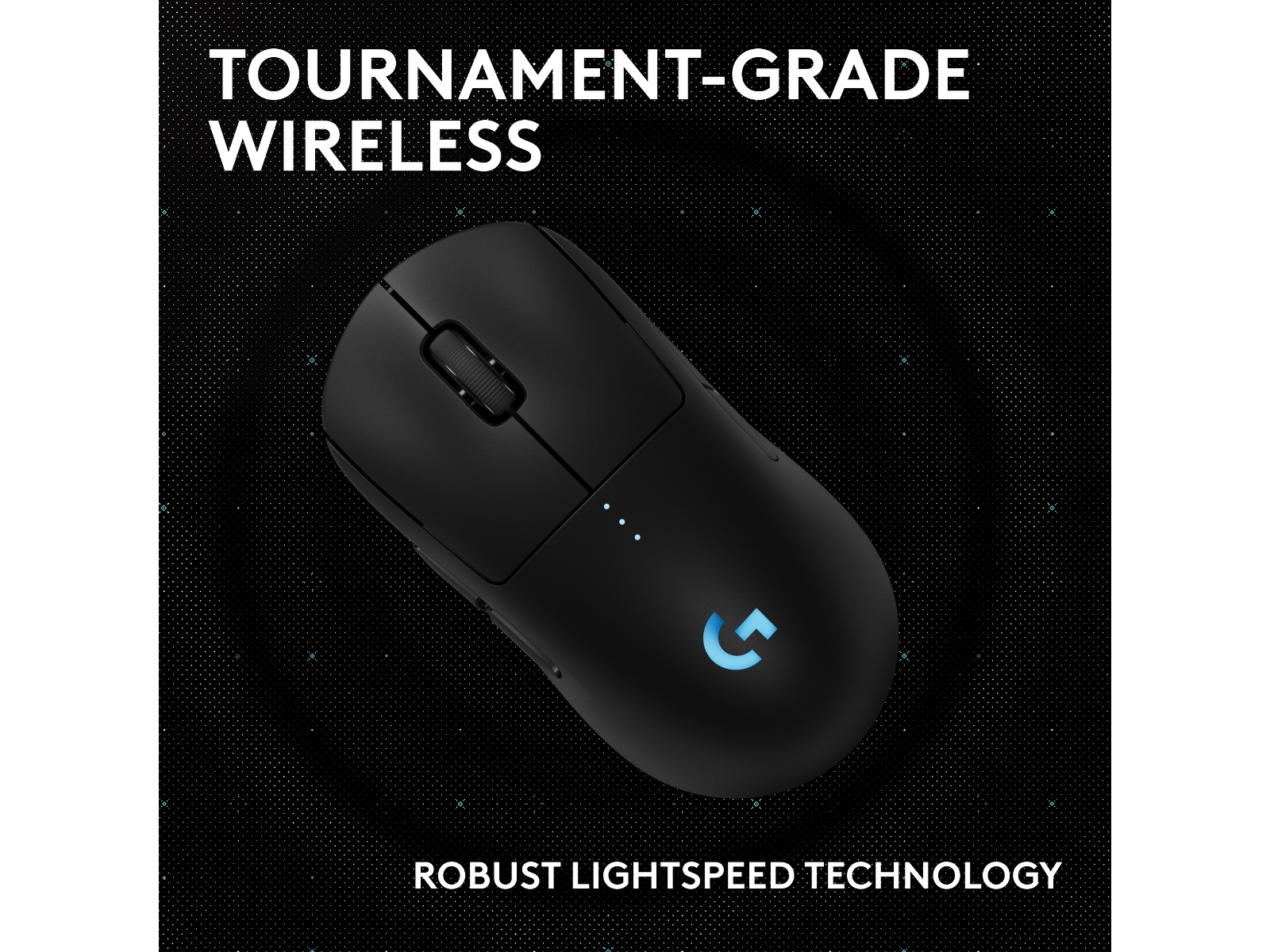 Logitech PRO 2 Lightspeed Trådløs Gamingmus (sort) -B-Grade Demo mus