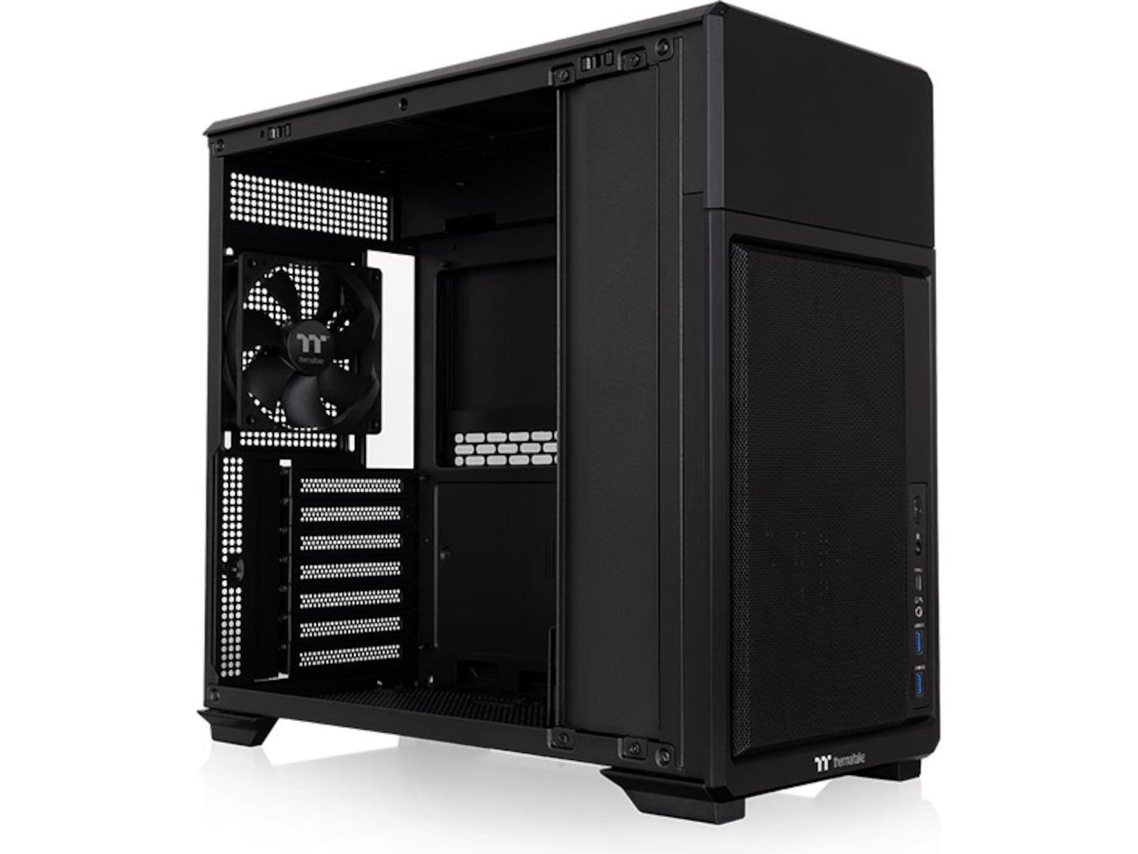 Thermaltake TR300 TG Mid Tower (sort) ATX/Micro ATX/Mini ITX, herdet glass