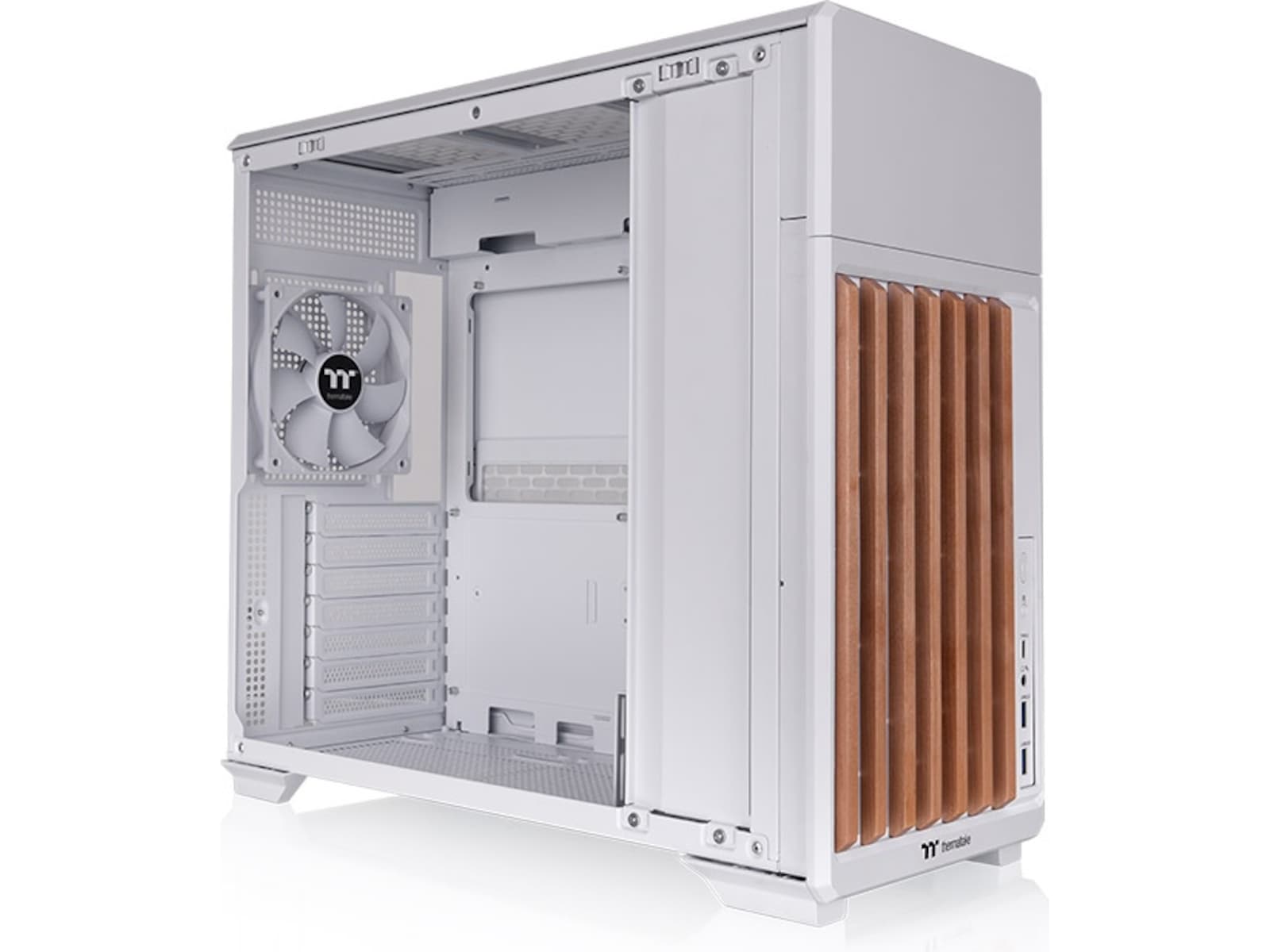 Thermaltake TR300 WS Mid Tower (hvit) ATX/Micro ATX/Mini ITX, herdet glass
