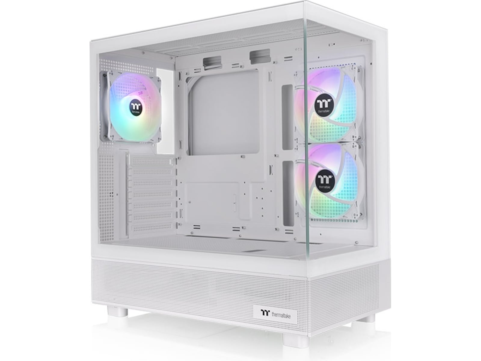 Thermaltake View 270 Plus TG ARGB Mid Tower (hvit) E-ATX/ATX/Micro ATX/Mini ITX, herdet glass