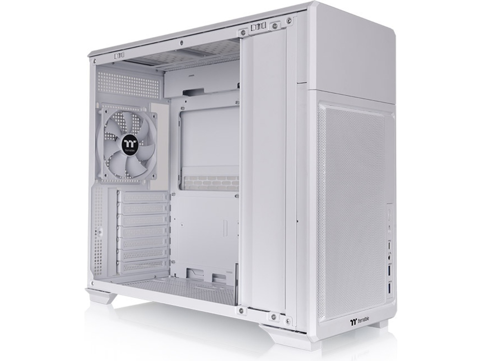 Thermaltake TR300 TG Mid Tower (hvit) ATX/Micro ATX/Mini ITX, herdet glass