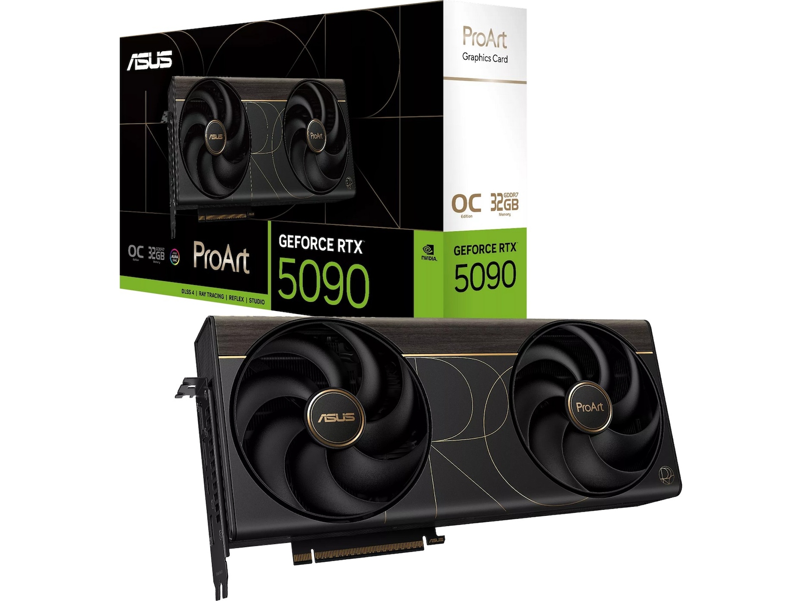 Asus ProArt GeForce RTX 5090 OC Skjermkort