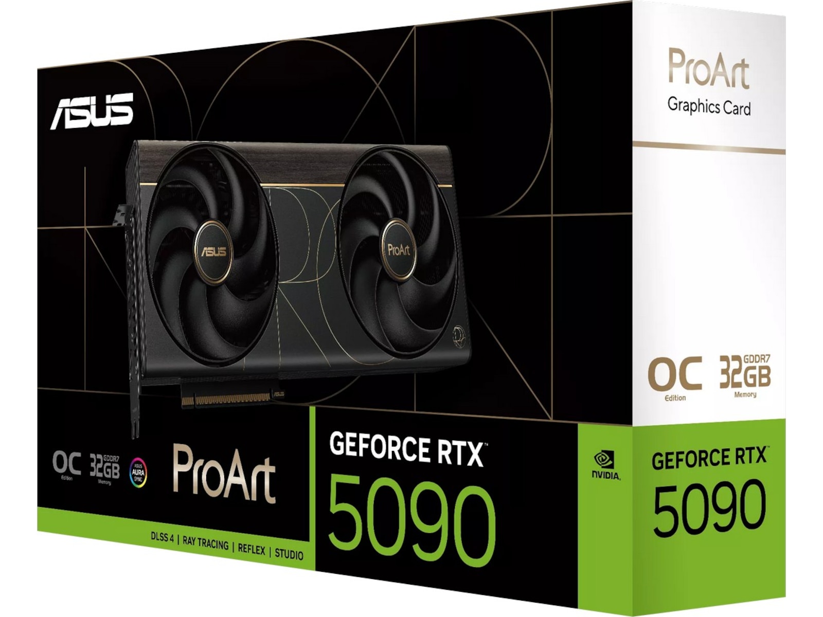 Asus ProArt GeForce RTX 5090 OC Skjermkort