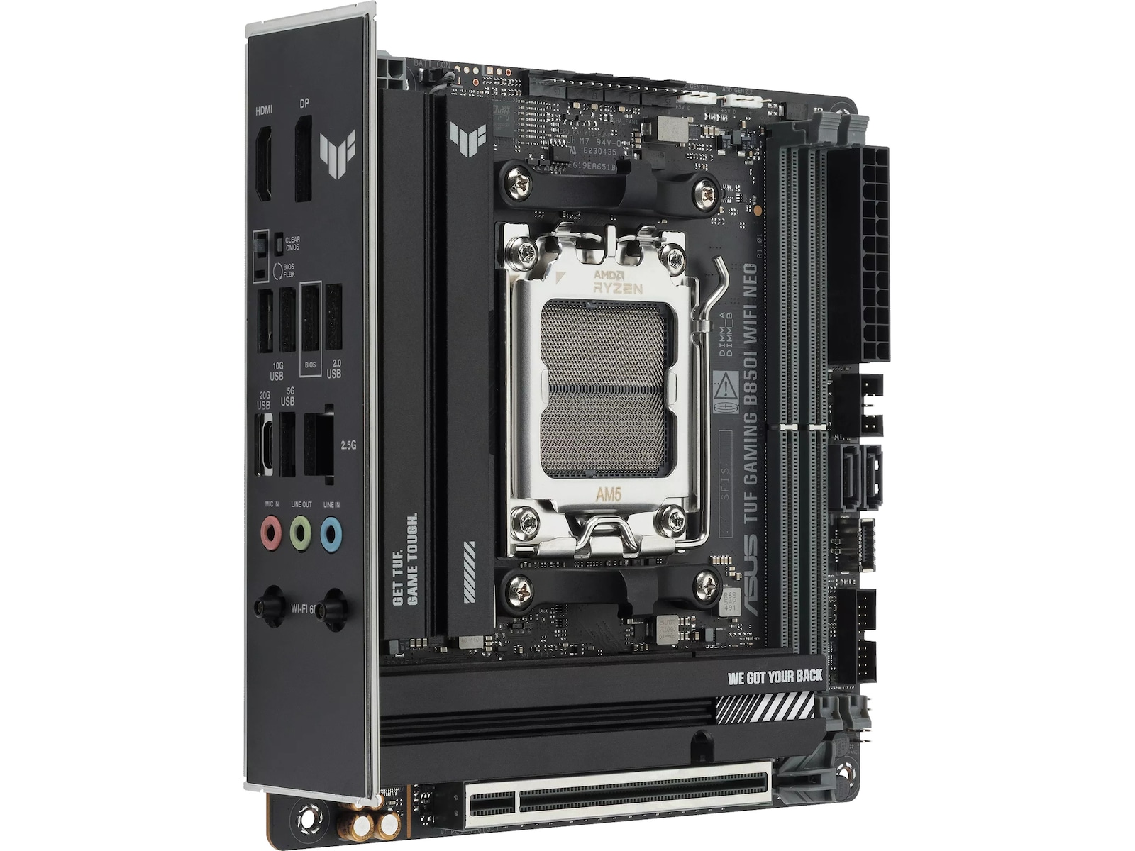 Asus TUF Gaming B850I WIFI NEO Hovedkort AMD Socket