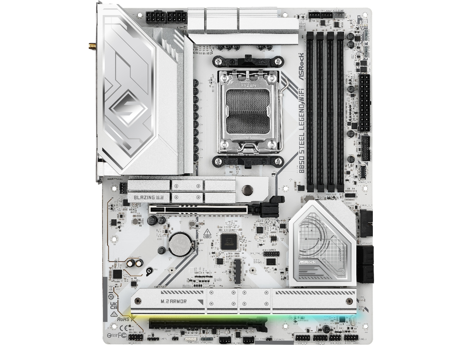 ASRock B850 Steel Legend WiFi Hovedkort -B-Grade Demo hovedkort