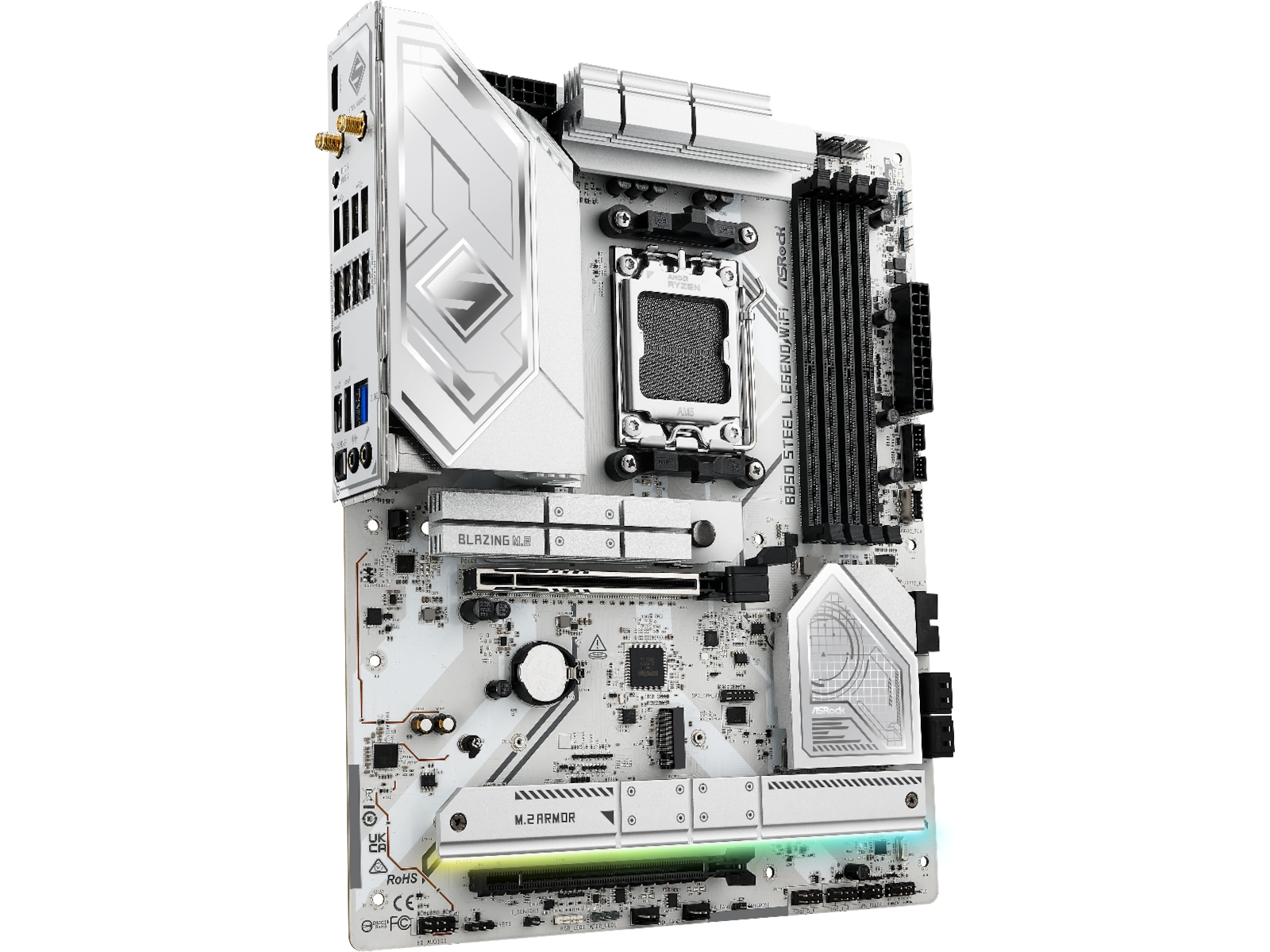 ASRock B850 Steel Legend WiFi Hovedkort -B-Grade Demo hovedkort