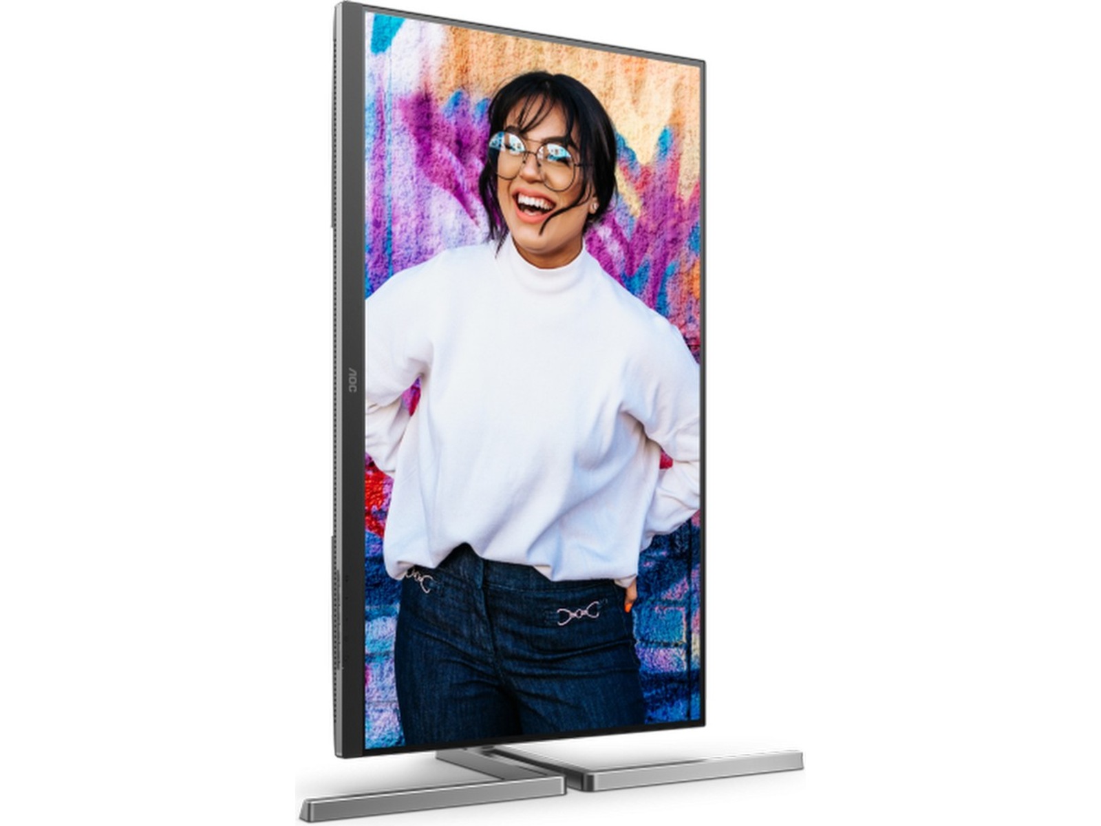 AOC 32" 4K skjerm U32U3CV -B-Grade Demo skjermer
