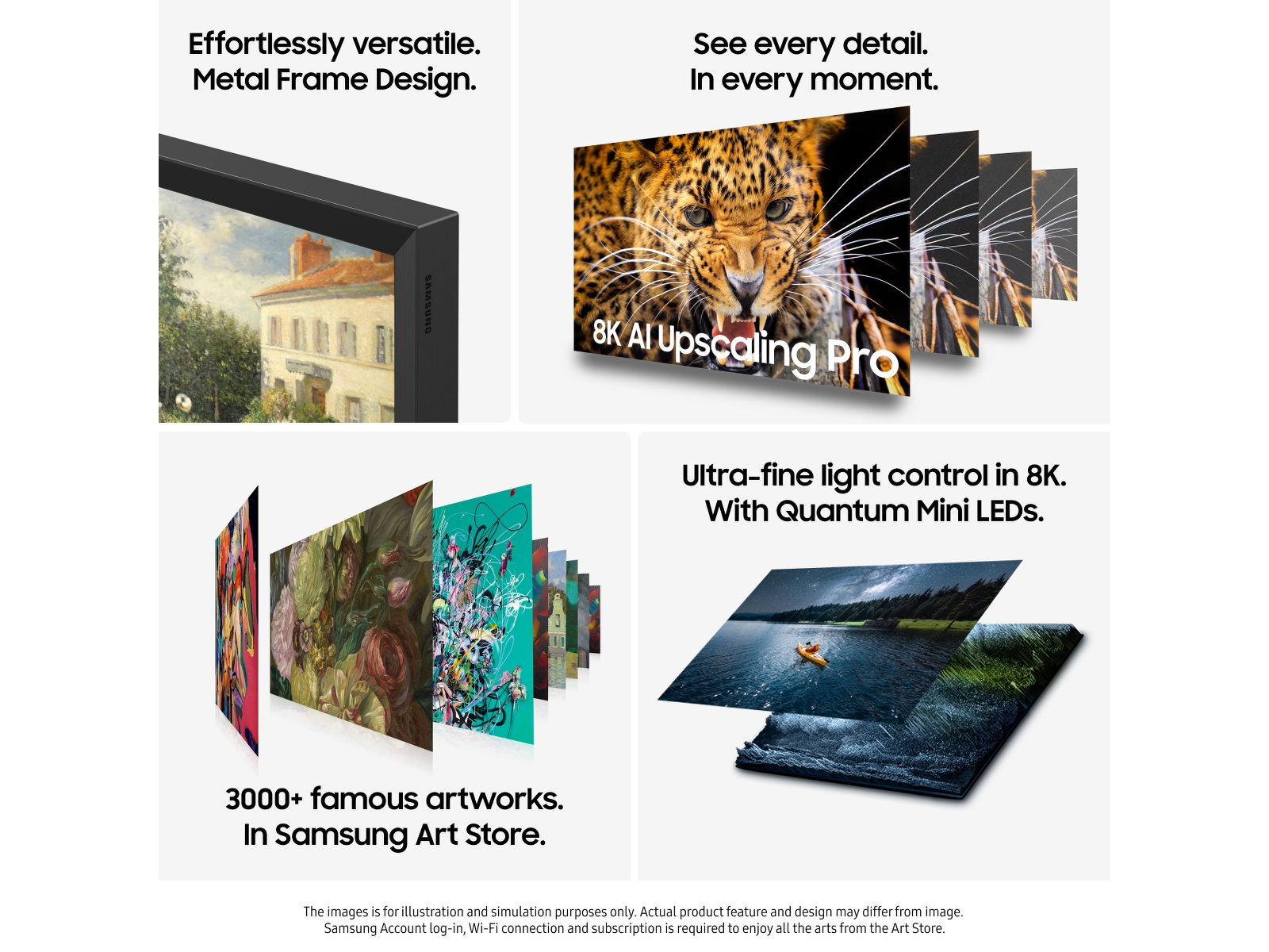 Samsung 85" QN900F Neo QLED 8K Mini LED  Smart TV (2025) -B-Grade Demo TV/projektor
