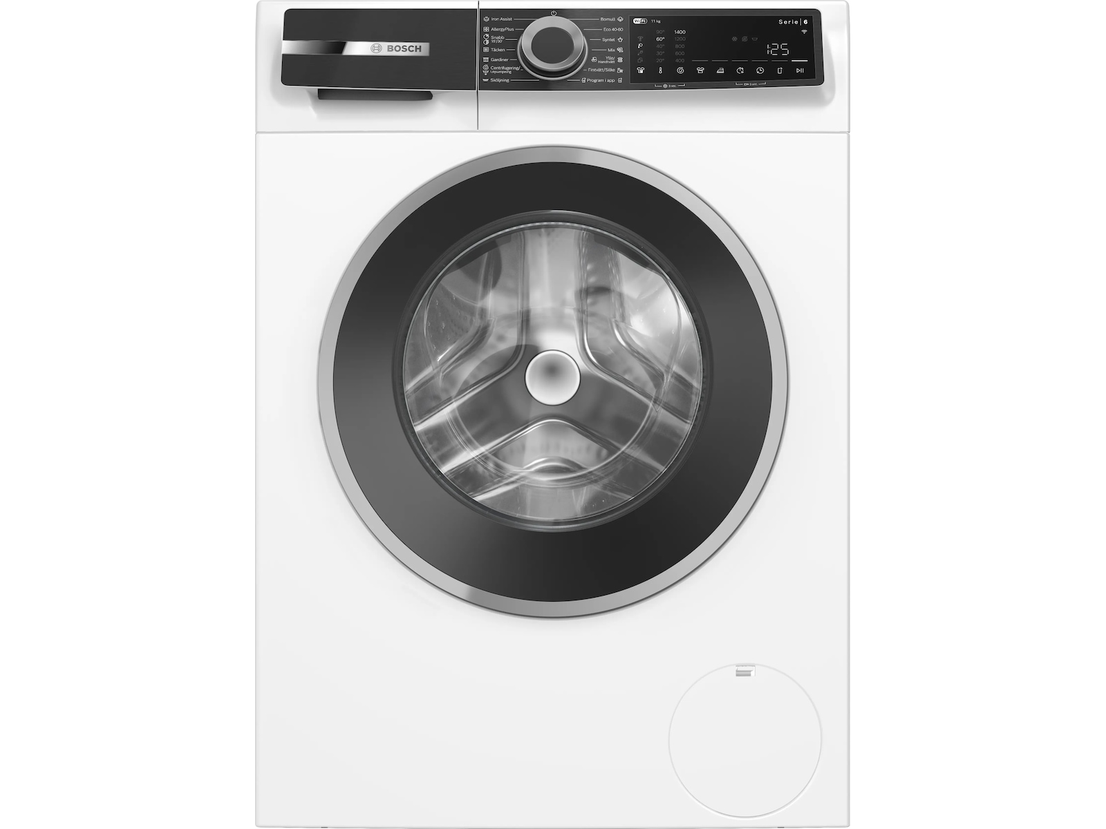 Bosch WGK264ZLSN Serie 6 Vaskemaskin (hvit) Vaskemaskin