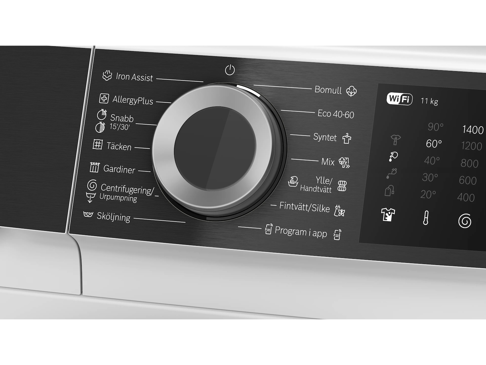 Bosch WGK264ZLSN Serie 6 Vaskemaskin (hvit) Vaskemaskin