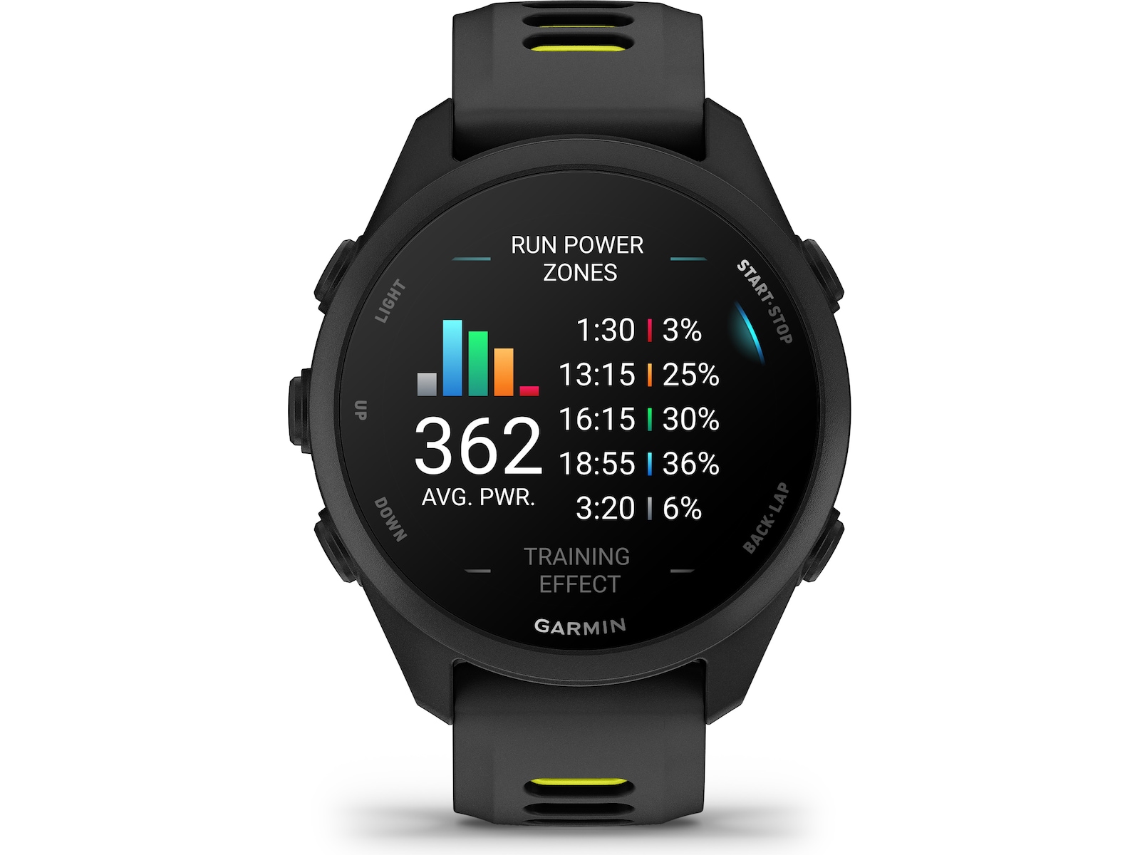 Garmin Forerunner 170 42mm GPS (black/amp yellow) Smartklokker