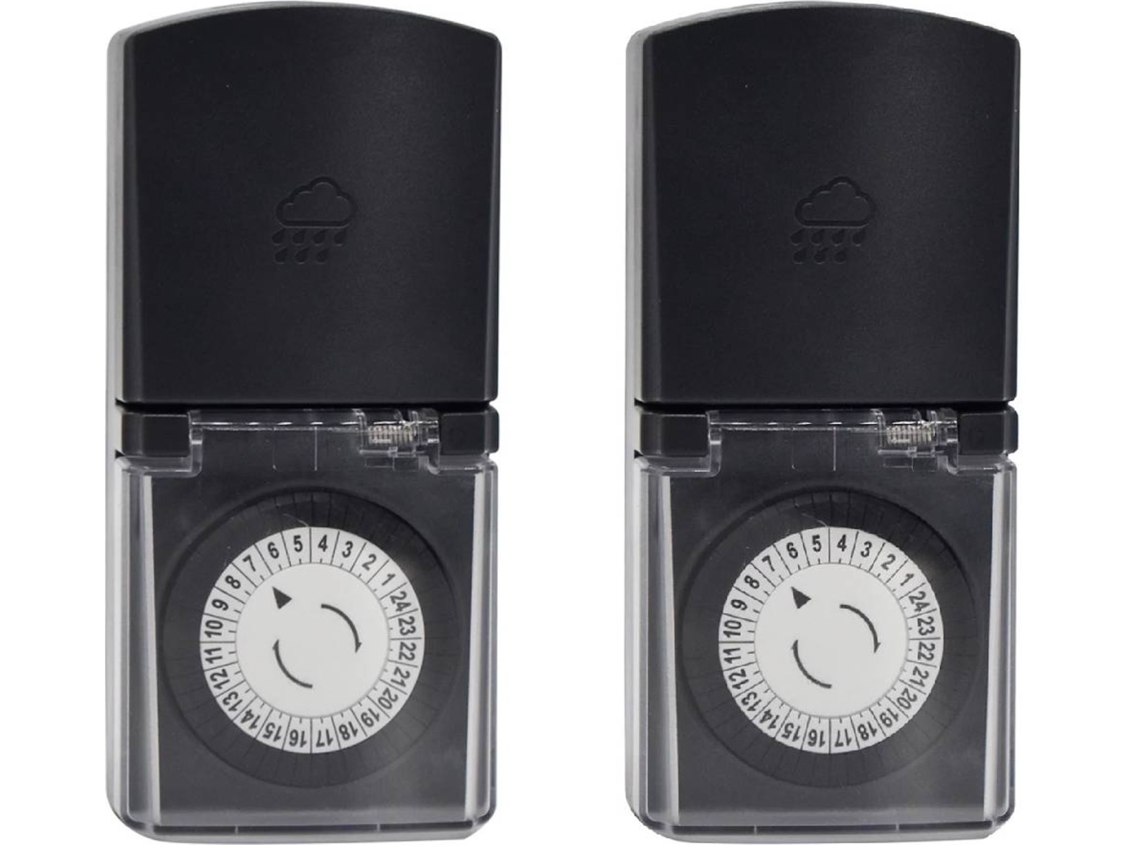 ON TIM 200 jordet timer utendørs 2-pack Strømkabler