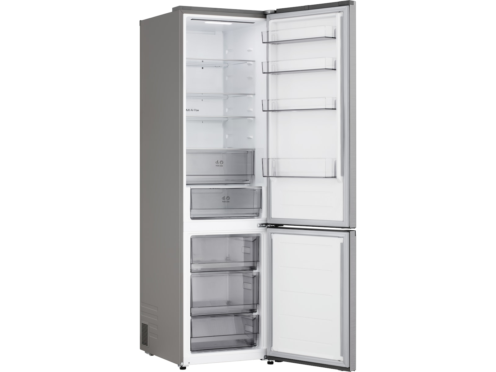 LG GBBS21DPY Kjøleskap 2.03M (Prime Silver) Kombiskap