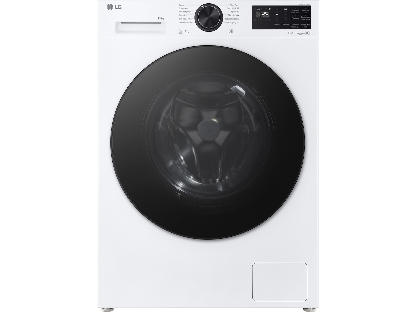 LG F4X5011TLB Vaskemaskin 11kg (hvit) Vaskemaskin