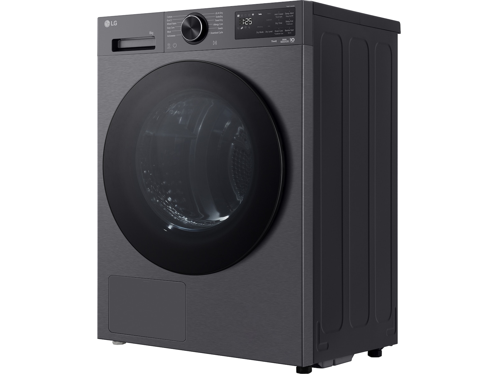 LG RHX5008TBB tørketrommel 8kg (hvit) Tørketrommel