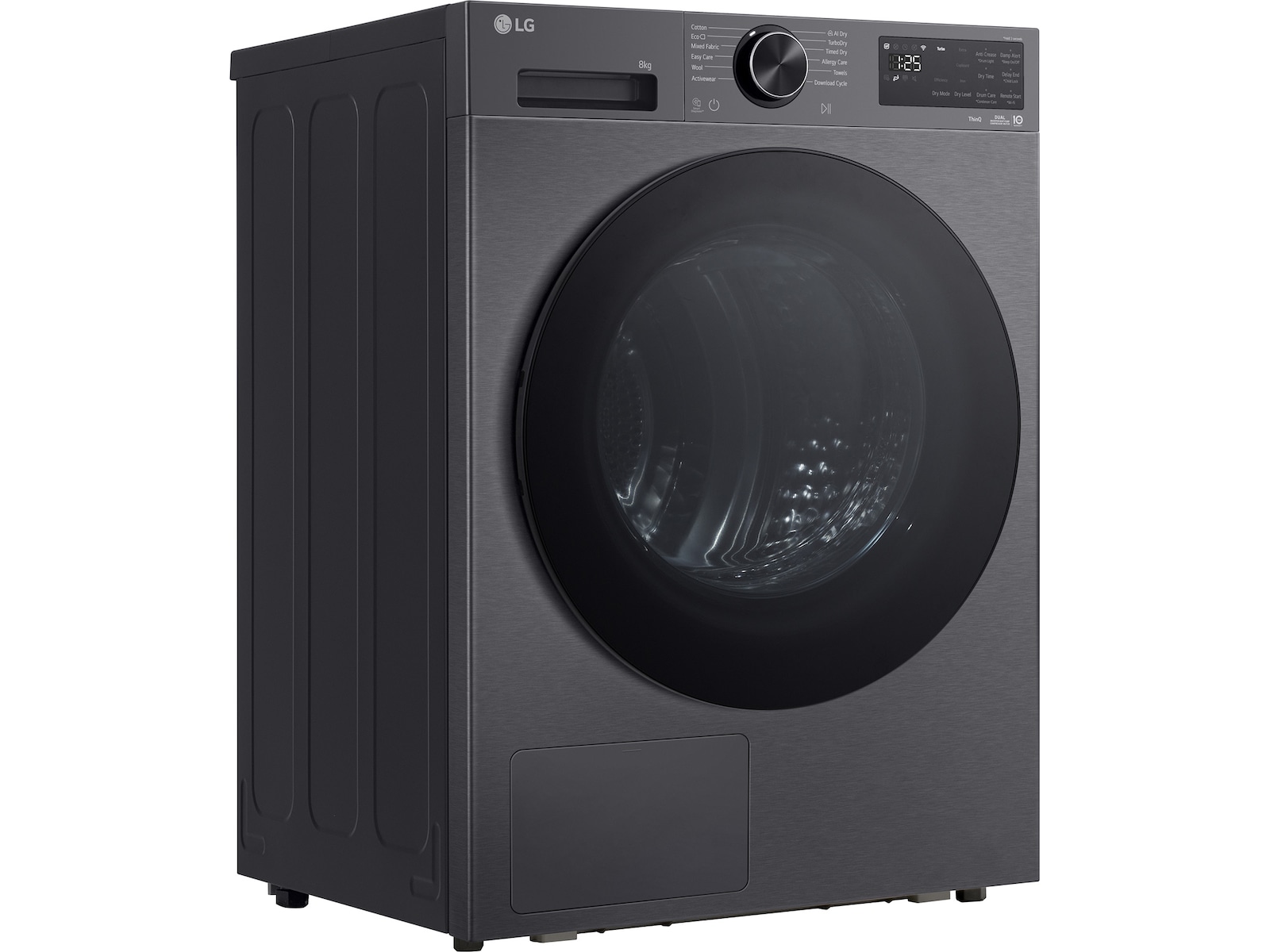 LG RHX5008TBB tørketrommel 8kg (hvit) Tørketrommel