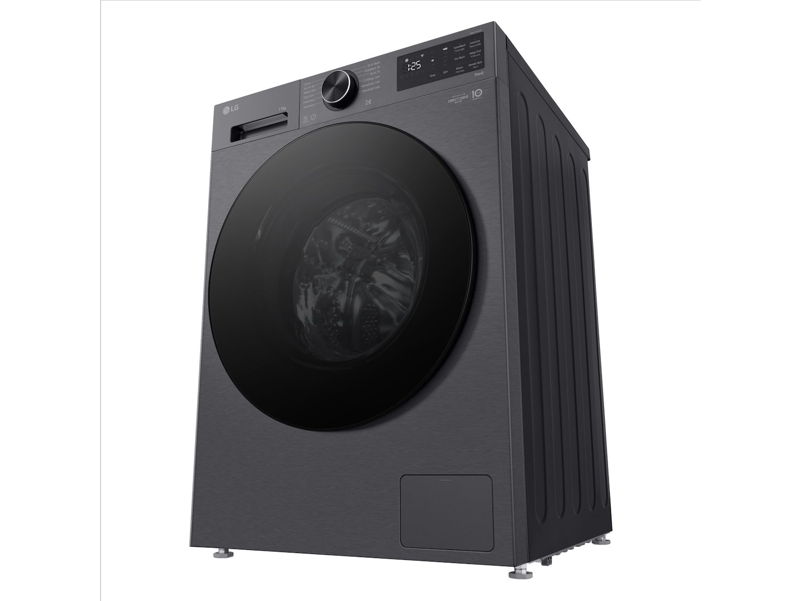 LG Direct-Drive Vaskemaskin F4X5011TBB (svart) Vaskemaskin