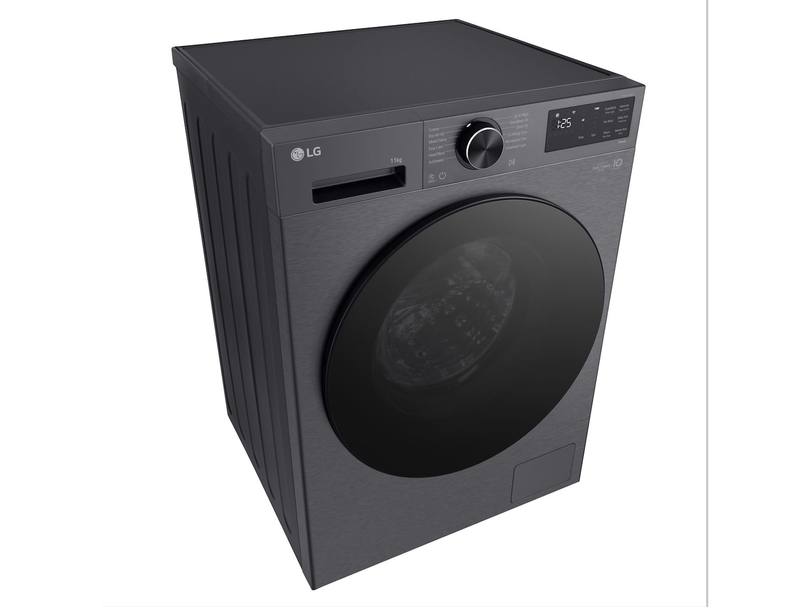 LG Direct-Drive Vaskemaskin F4X5011TBB (svart) Vaskemaskin